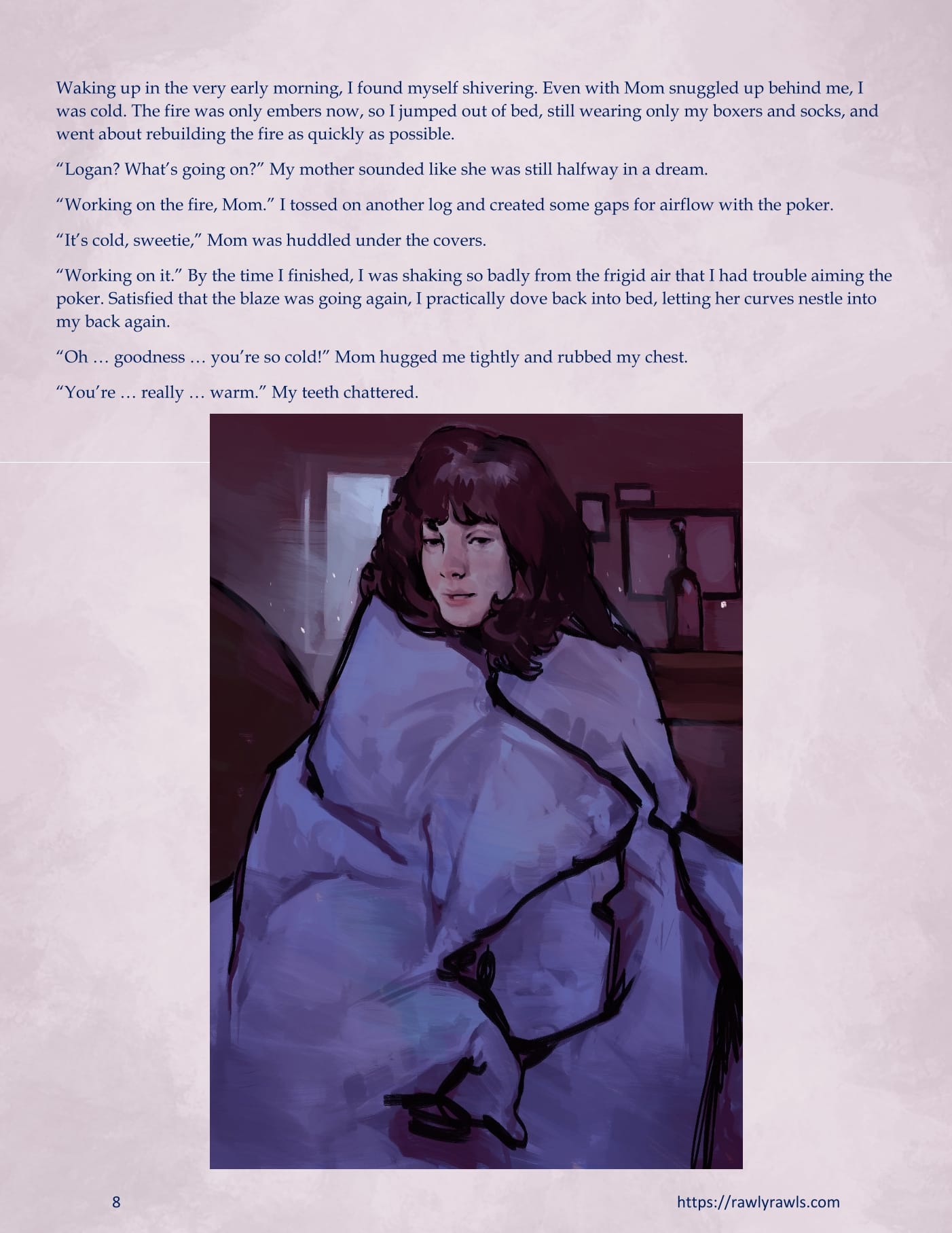 Marooned Christmas [BSA , Rawly Rawls] 4 . Marooned Christmas - Chapter 4 [BSA , Rawly Rawls] – page 8