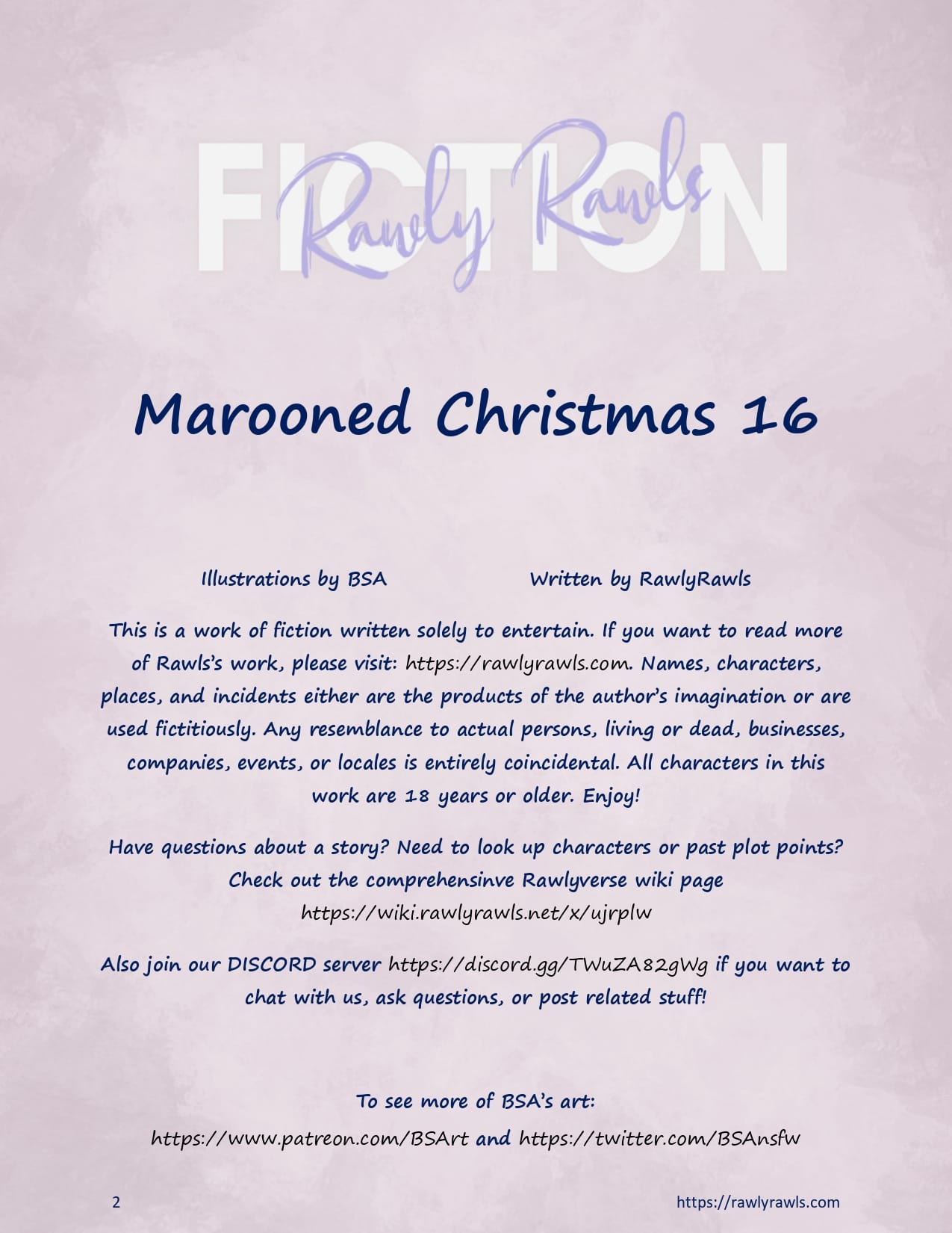Marooned Christmas [BSA , Rawly Rawls] 16 . Marooned Christmas - Chapter 16 [BSA , Rawly Rawls] – page 2