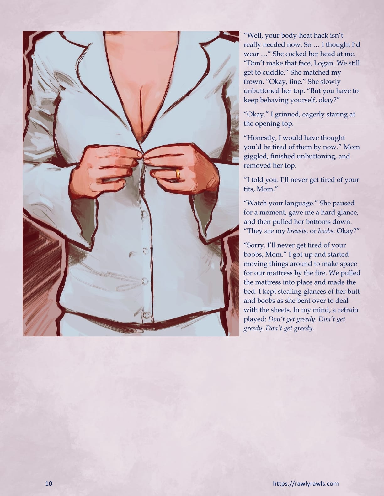 Marooned Christmas [BSA , Rawly Rawls] 11 . Marooned Christmas - Chapter 11 [BSA , Rawly Rawls] – page 10
