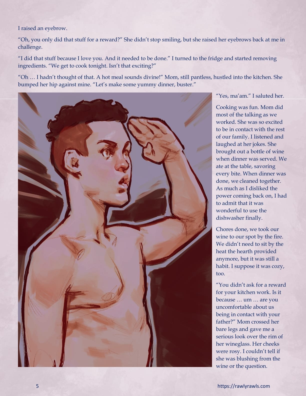 Marooned Christmas [BSA , Rawly Rawls] 11 . Marooned Christmas - Chapter 11 [BSA , Rawly Rawls] – page 5