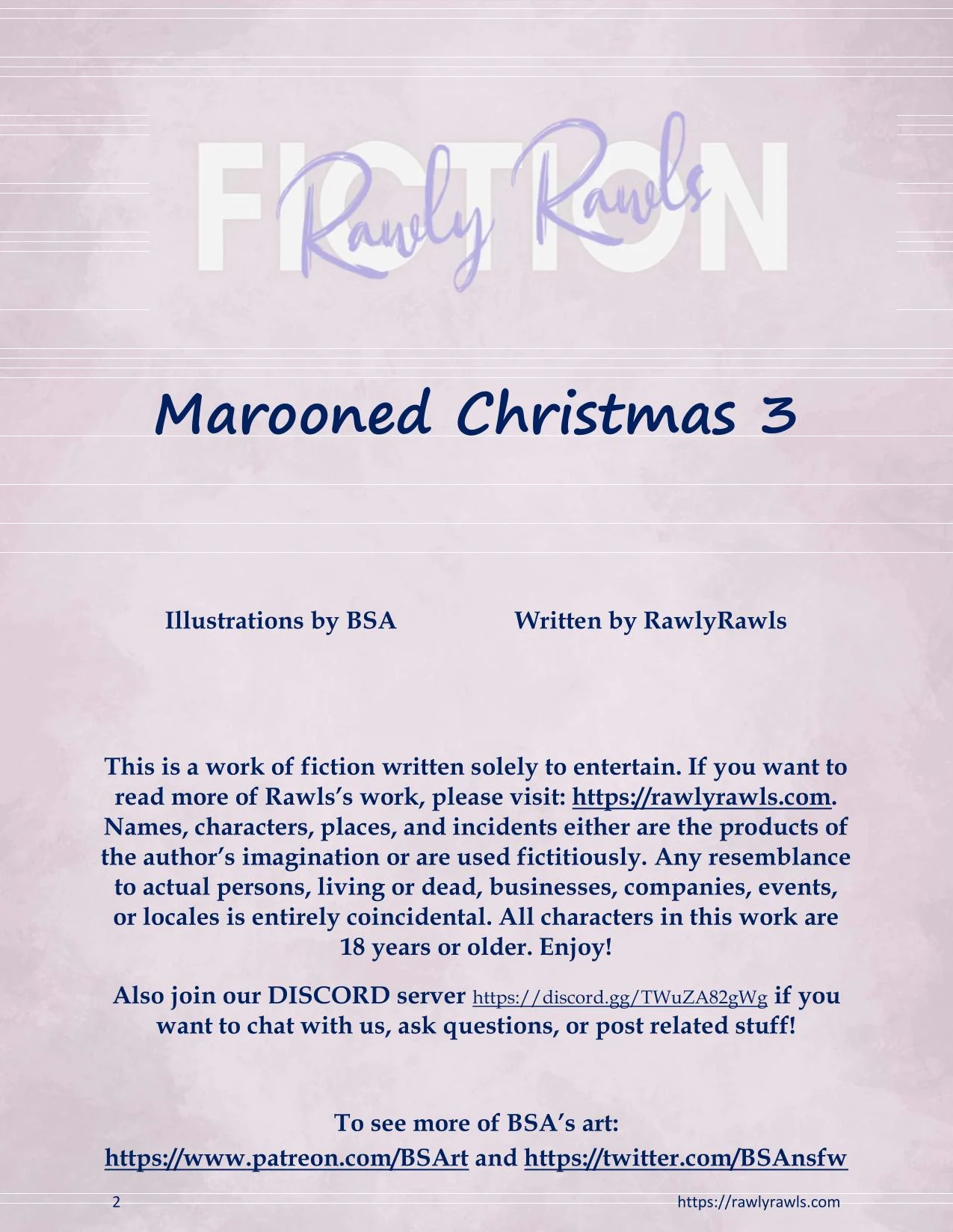 Marooned Christmas [BSA , Rawly Rawls] 3 . Marooned Christmas - Chapter 3 [BSA , Rawly Rawls] – page 2
