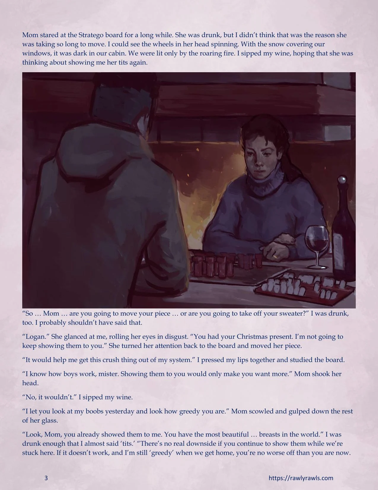 Marooned Christmas [BSA , Rawly Rawls] 3 . Marooned Christmas - Chapter 3 [BSA , Rawly Rawls] – page 3