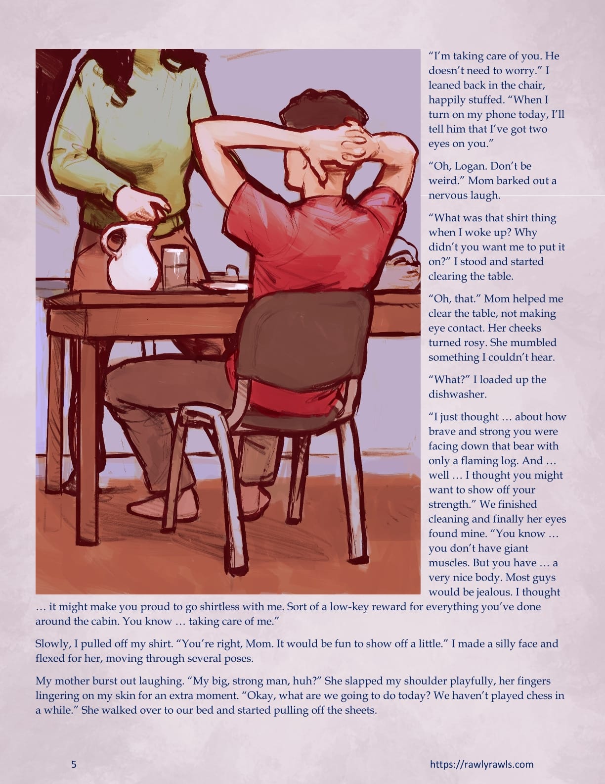 Marooned Christmas [BSA , Rawly Rawls] 12 . Marooned Christmas - Chapter 12 [BSA , Rawly Rawls] – page 5