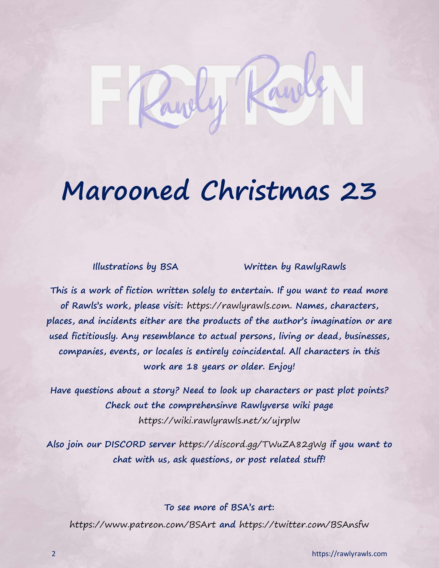 Marooned Christmas [BSA , Rawly Rawls] 23 . Marooned Christmas - Chapter 23 [BSA , Rawly Rawls] – page 2