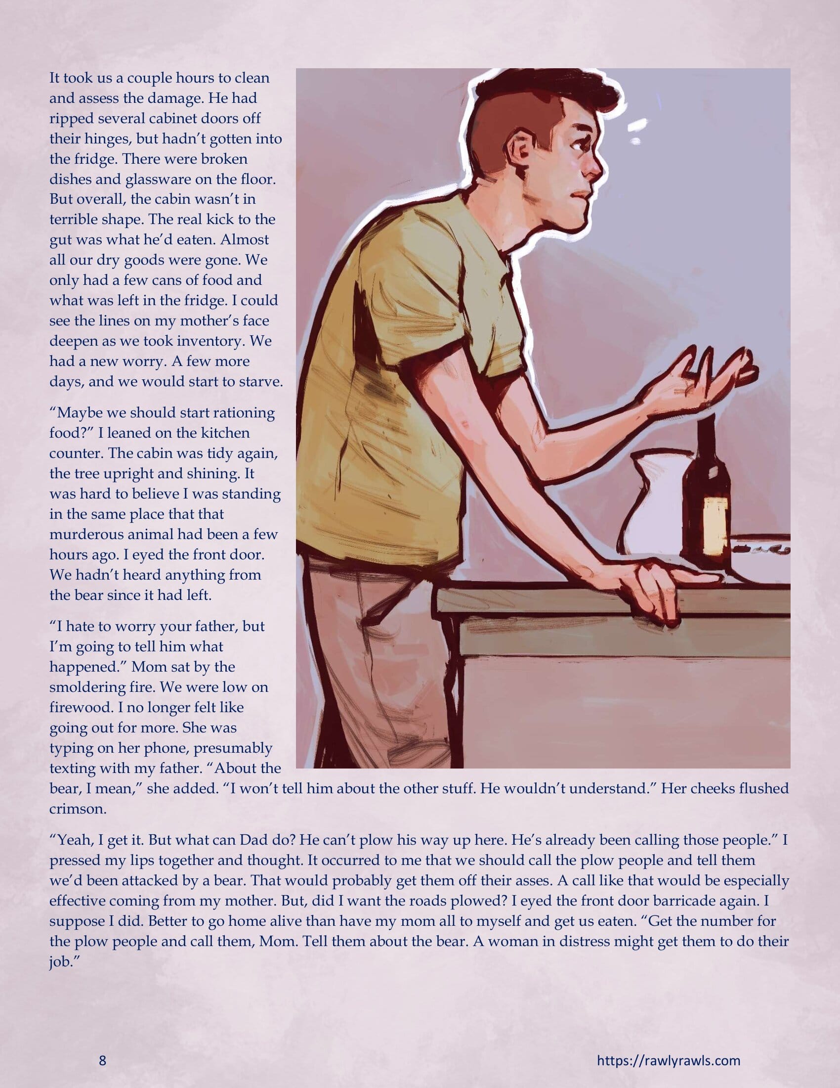 Marooned Christmas [BSA , Rawly Rawls] 23 . Marooned Christmas - Chapter 23 [BSA , Rawly Rawls] – page 8