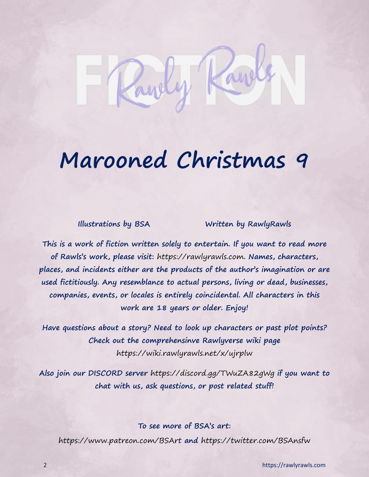 Marooned Christmas [BSA , Rawly Rawls] 9 . Marooned Christmas - Chapter 9 [BSA , Rawly Rawls] – page 2