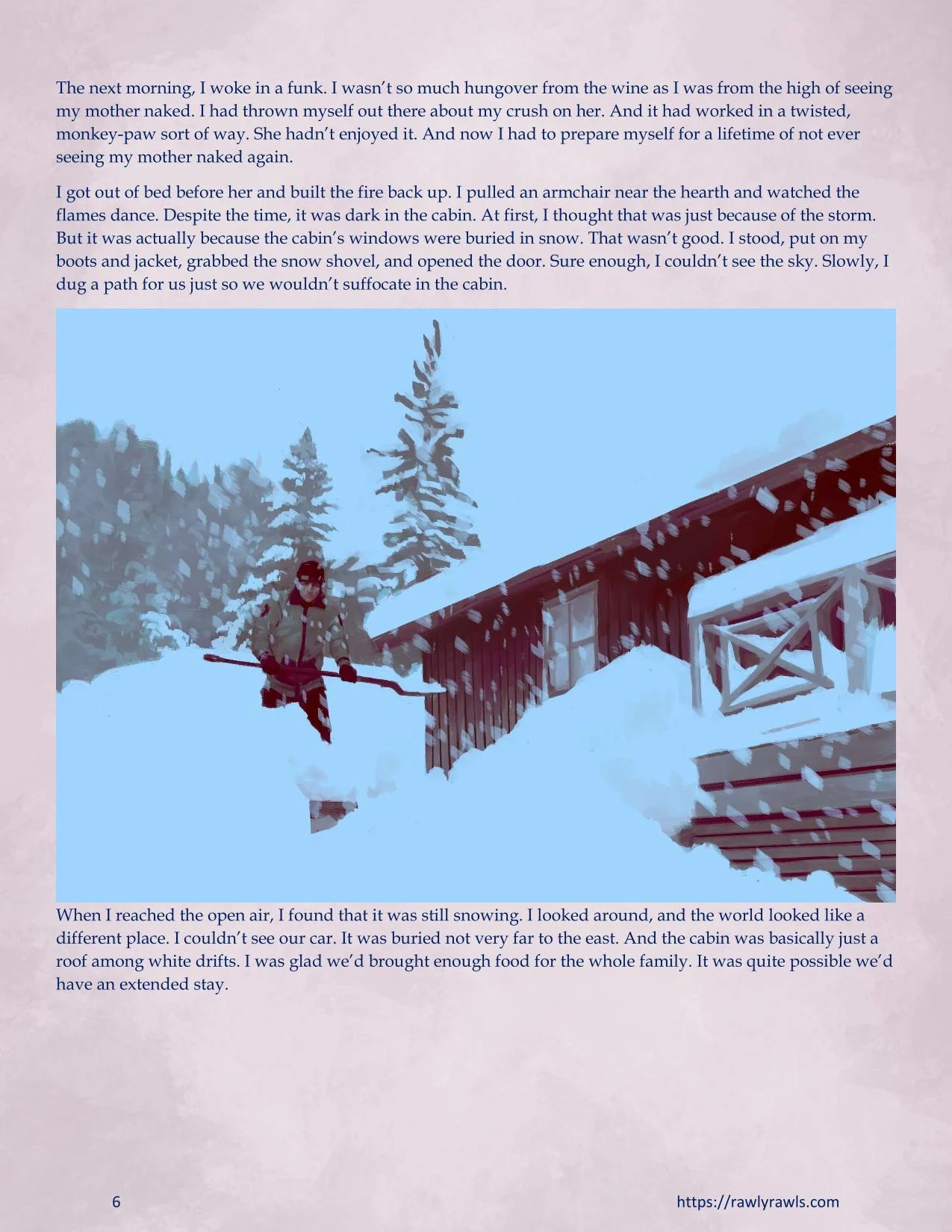 Marooned Christmas [BSA , Rawly Rawls] 2 . Marooned Christmas - Chapter 2 [BSA , Rawly Rawls] – page 6