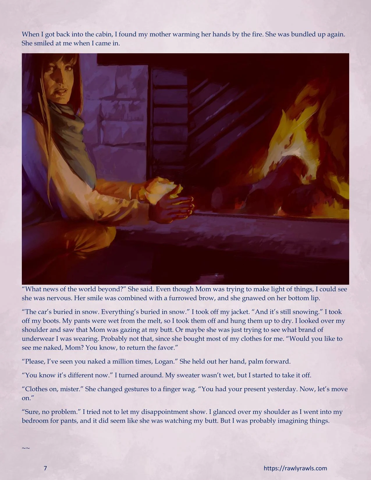 Marooned Christmas [BSA , Rawly Rawls] 2 . Marooned Christmas - Chapter 2 [BSA , Rawly Rawls] – page 7