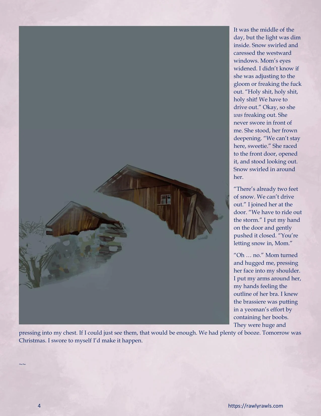 Marooned Christmas [BSA , Rawly Rawls] 1 . Marooned Christmas - Chapter 1 [BSA , Rawly Rawls] – page 4