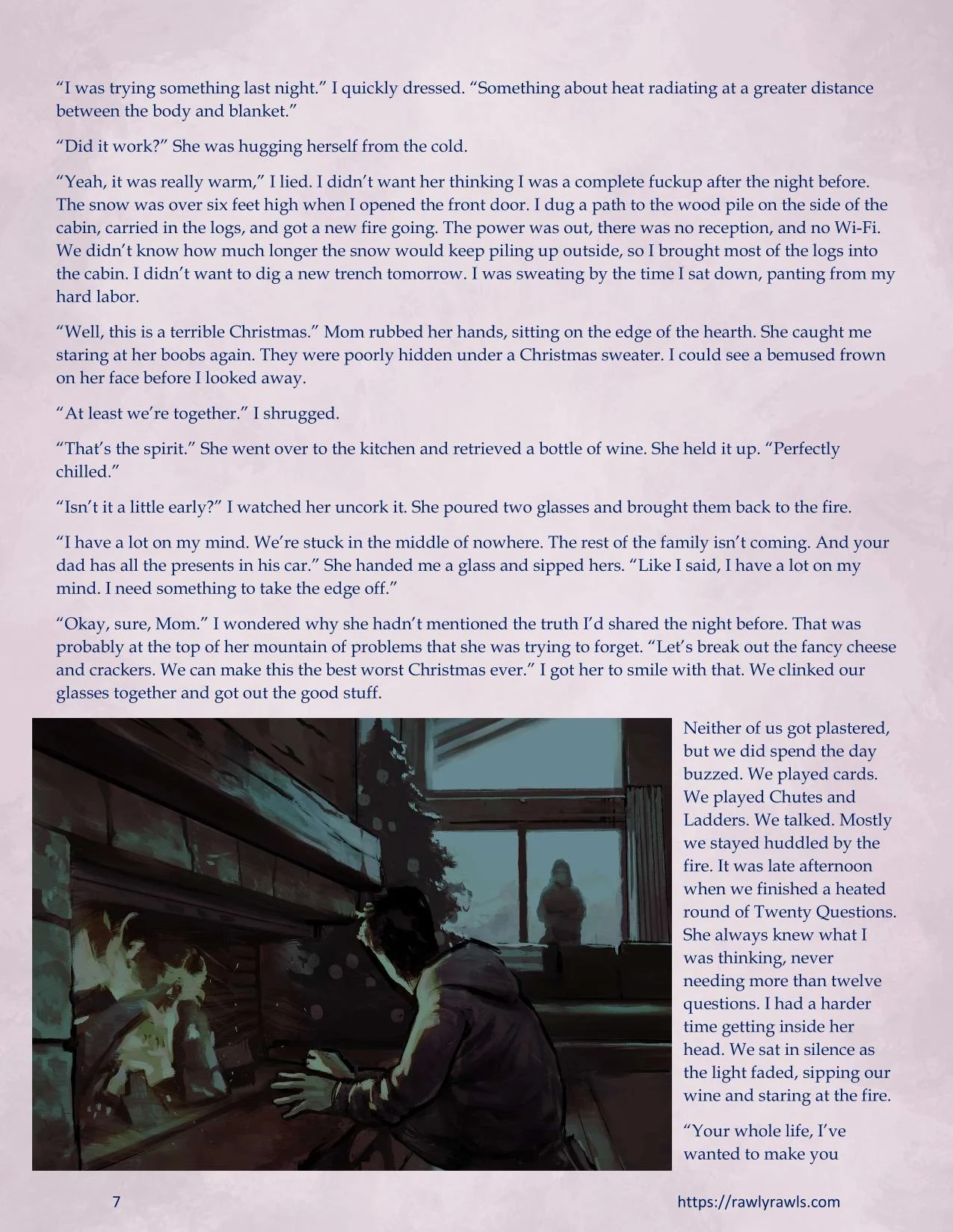 Marooned Christmas [BSA , Rawly Rawls] 1 . Marooned Christmas - Chapter 1 [BSA , Rawly Rawls] – page 7