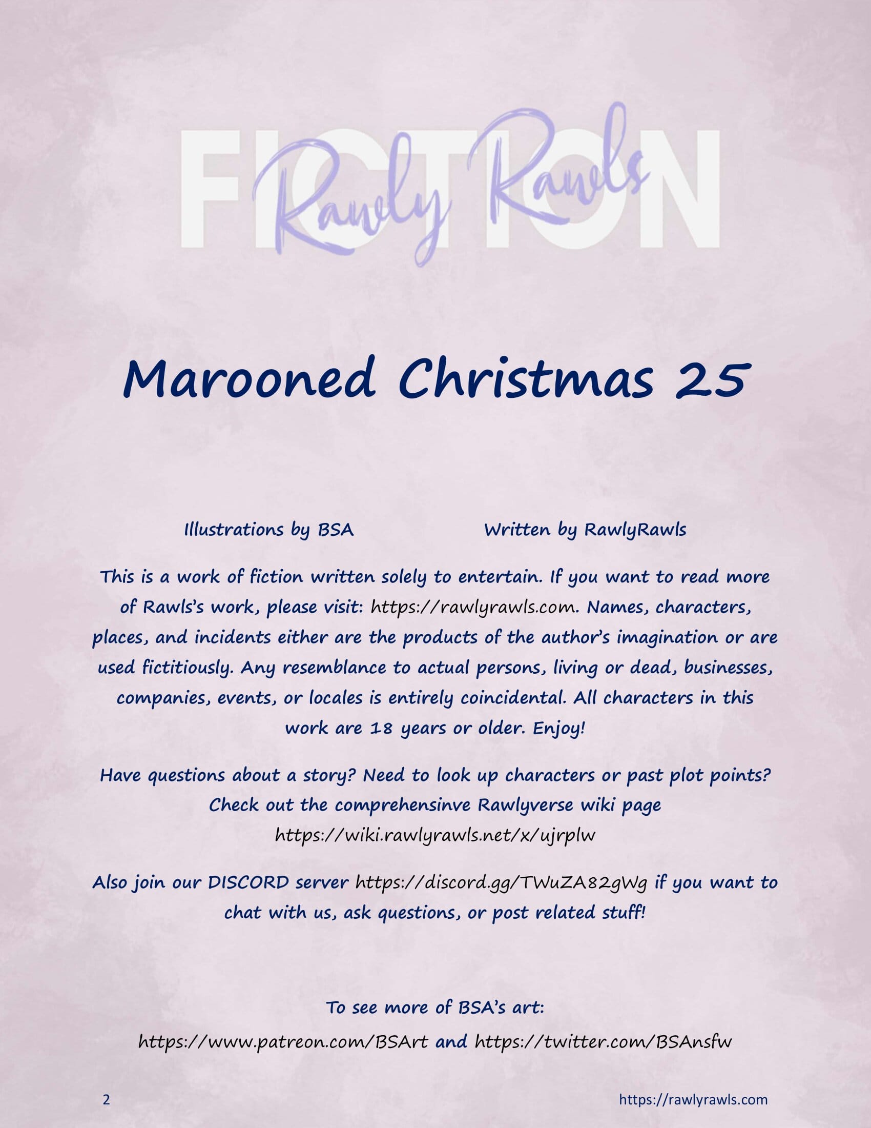 Marooned Christmas [BSA , Rawly Rawls] 25 . Marooned Christmas - Chapter 25 [BSA , Rawly Rawls] – page 2