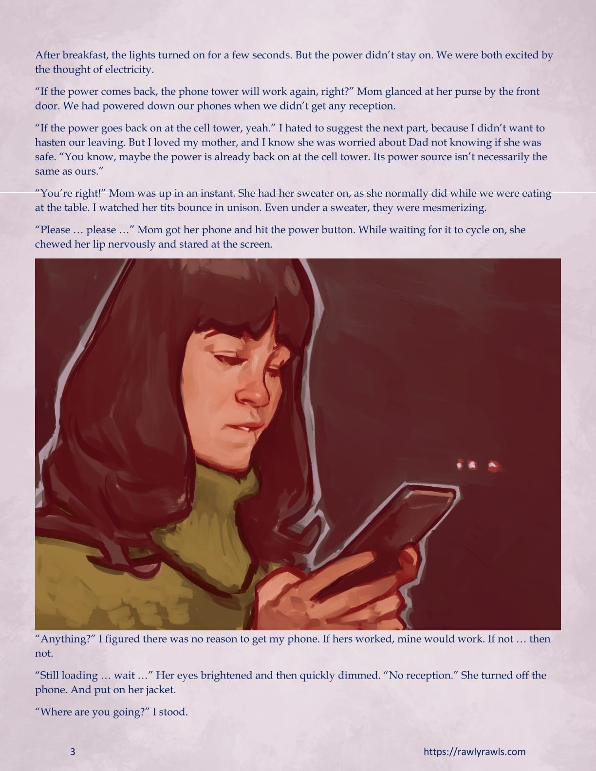 Marooned Christmas [BSA , Rawly Rawls] 10 . Marooned Christmas - Chapter 10 [BSA , Rawly Rawls] – page 3
