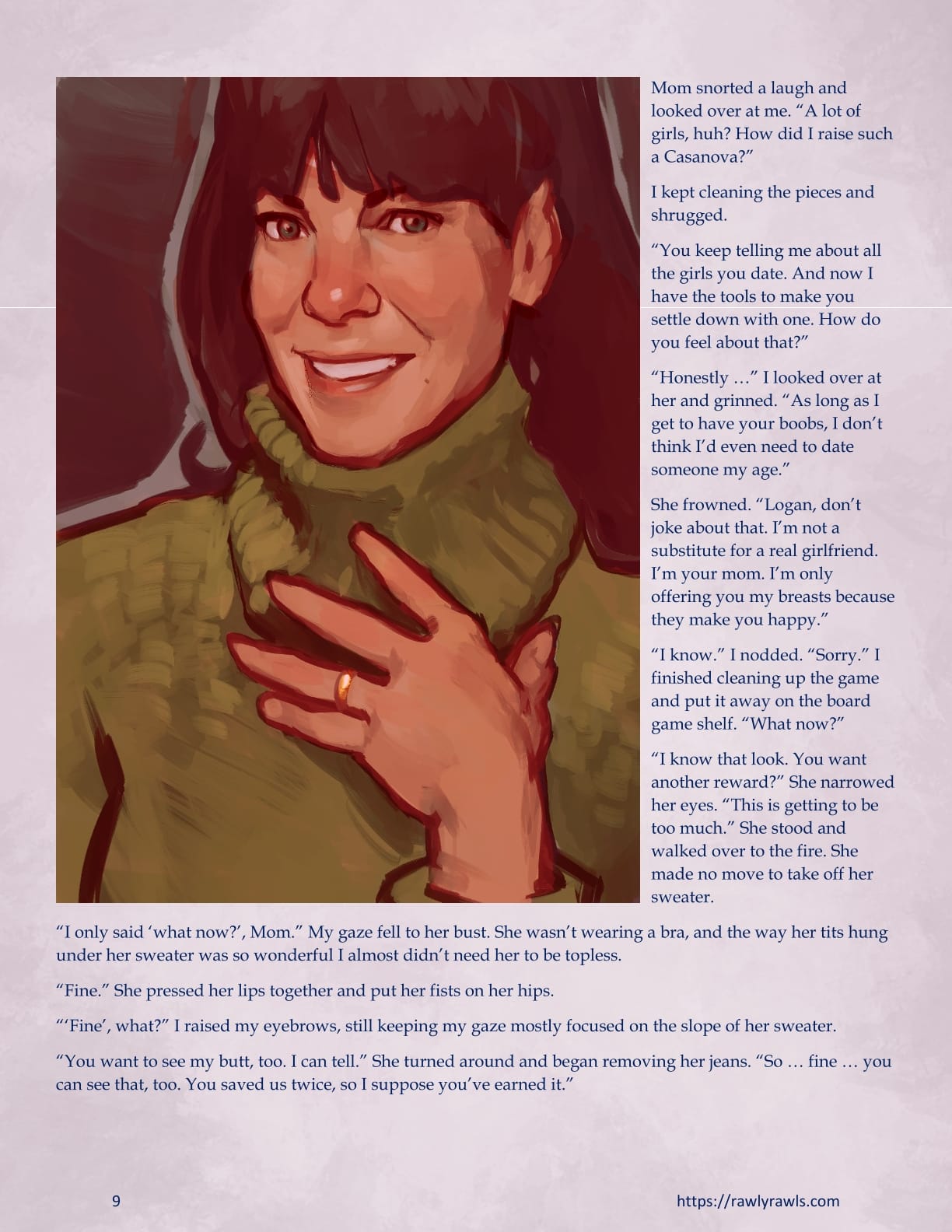 Marooned Christmas [BSA , Rawly Rawls] 10 . Marooned Christmas - Chapter 10 [BSA , Rawly Rawls] – page 9