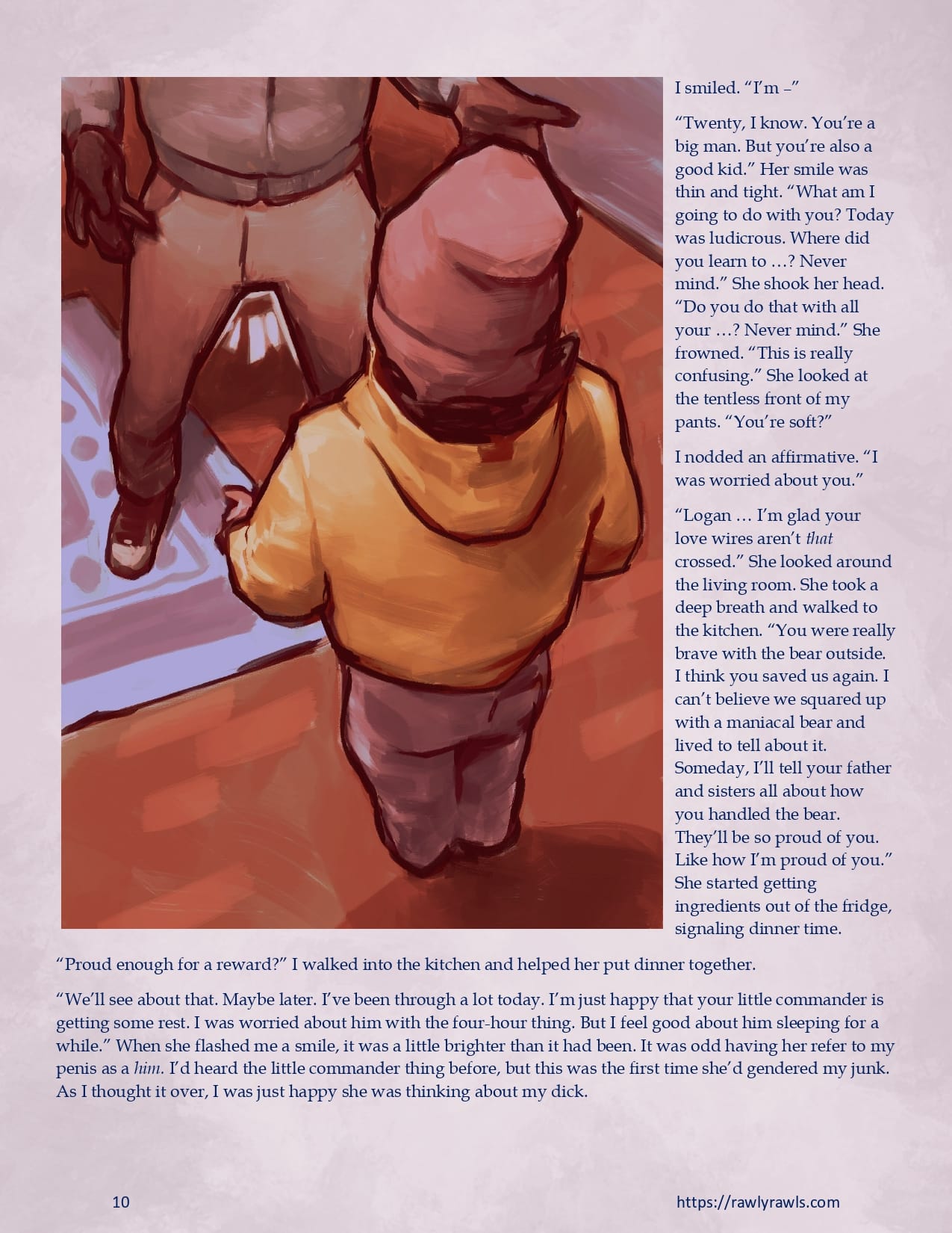 Marooned Christmas [BSA , Rawly Rawls] 14 . Marooned Christmas - Chapter 14 [BSA , Rawly Rawls] – page 10