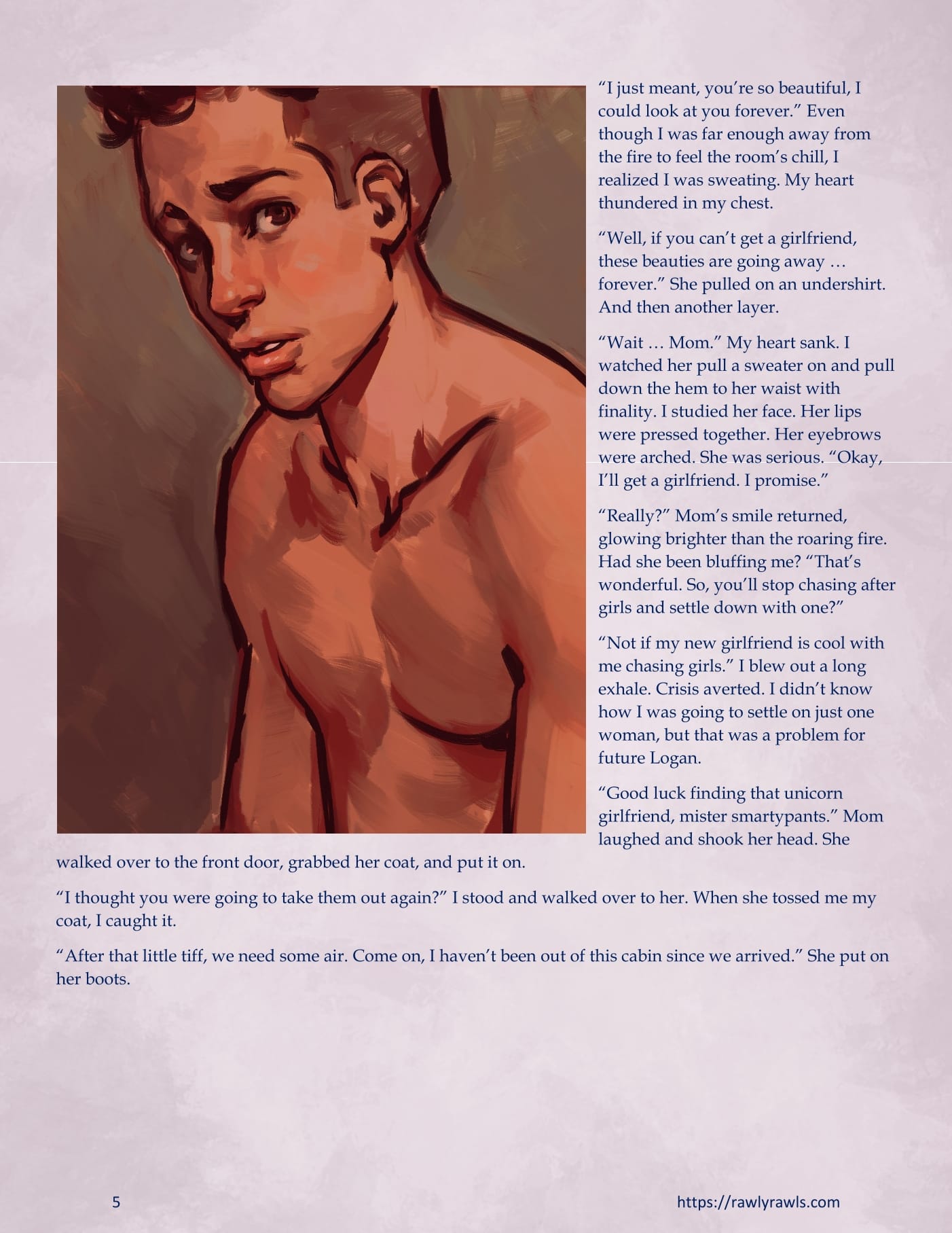Marooned Christmas [BSA , Rawly Rawls] 5 . Marooned Christmas - Chapter 5 [BSA , Rawly Rawls] – page 5