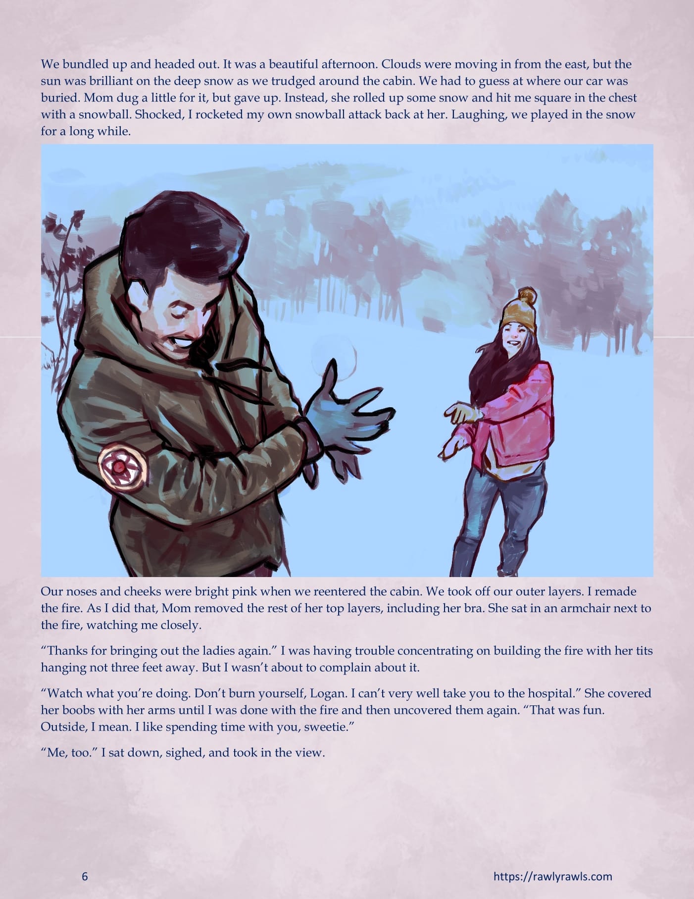 Marooned Christmas [BSA , Rawly Rawls] 5 . Marooned Christmas - Chapter 5 [BSA , Rawly Rawls] – page 6