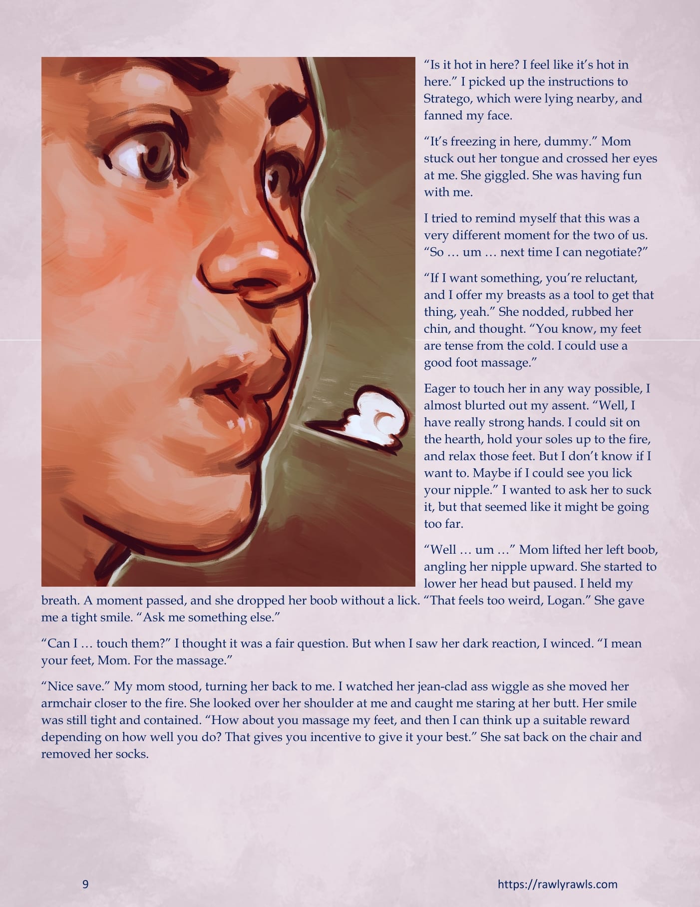 Marooned Christmas [BSA , Rawly Rawls] 5 . Marooned Christmas - Chapter 5 [BSA , Rawly Rawls] – page 9