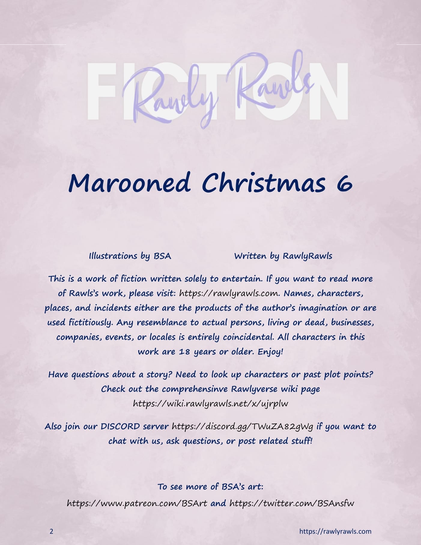 Marooned Christmas [BSA , Rawly Rawls] 6 . Marooned Christmas - Chapter 6 [BSA , Rawly Rawls] – page 2