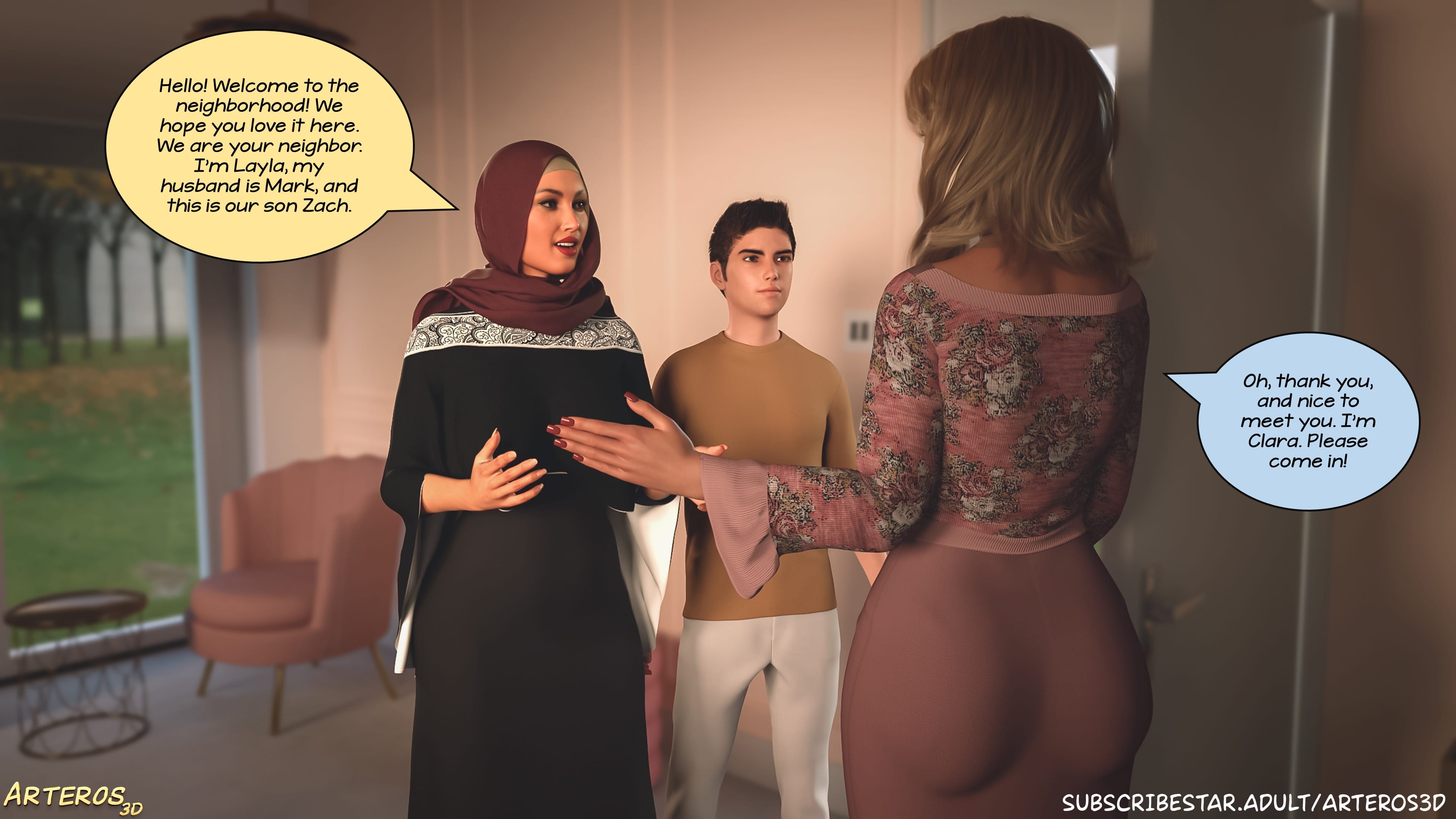 New Passion In Town [Arteros3D] 1 . New Passion In Town - Chapter 1 [Arteros3D] – page 3