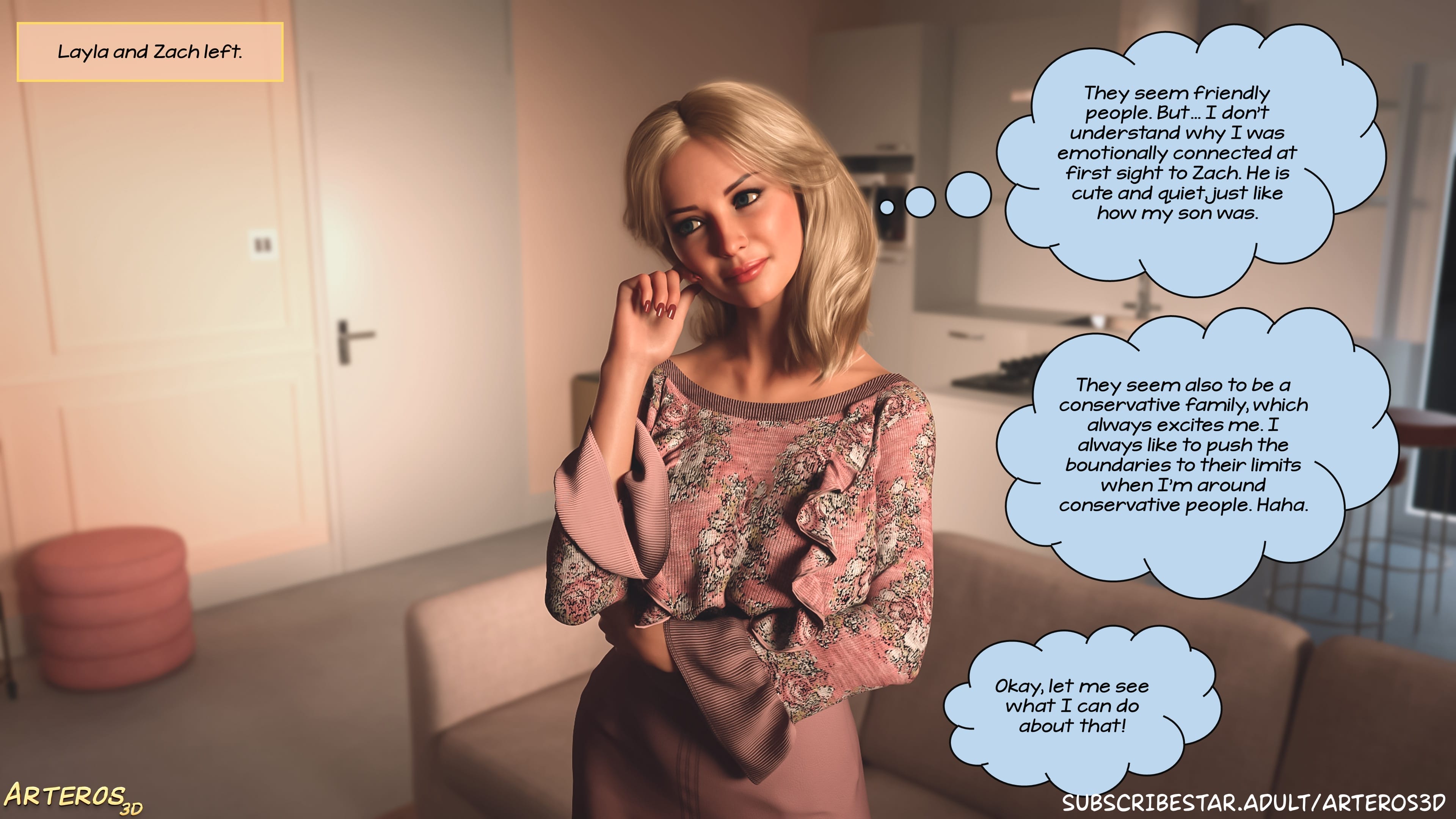 New Passion In Town [Arteros3D] 1 . New Passion In Town - Chapter 1 [Arteros3D] – page 6