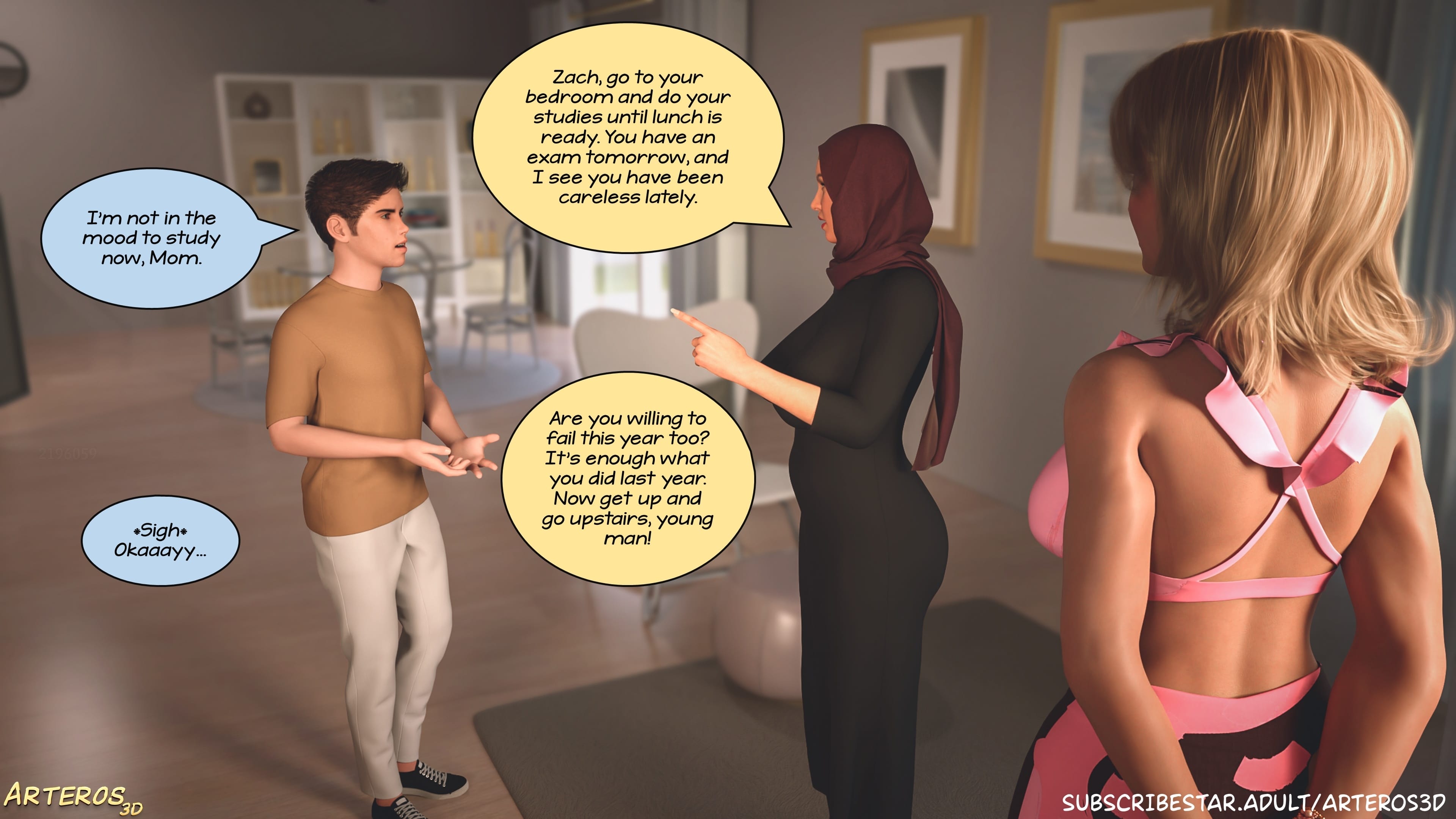 New Passion In Town [Arteros3D] 1 . New Passion In Town - Chapter 1 [Arteros3D] – page 8