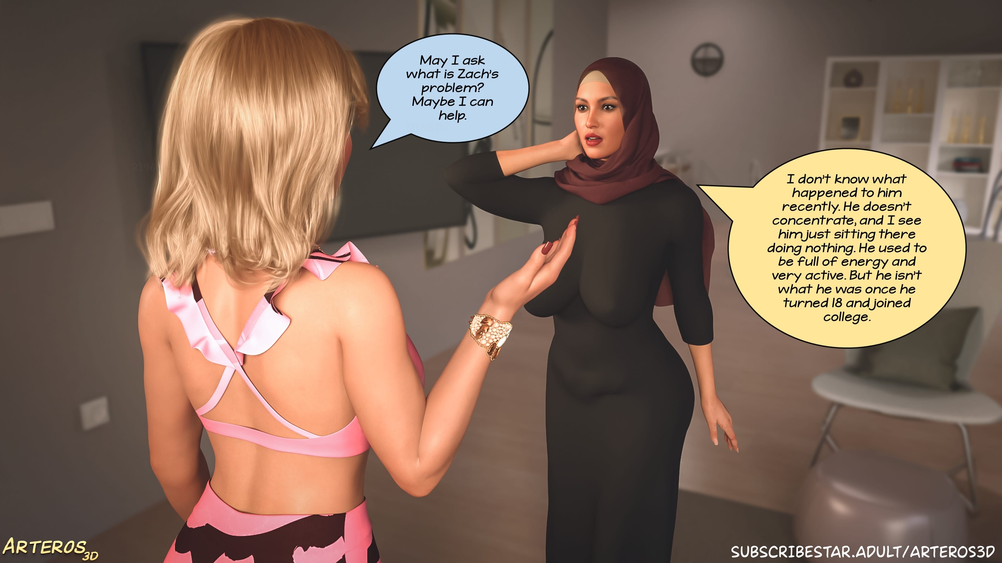 New Passion In Town [Arteros3D] 1 . New Passion In Town - Chapter 1 [Arteros3D] – page 9