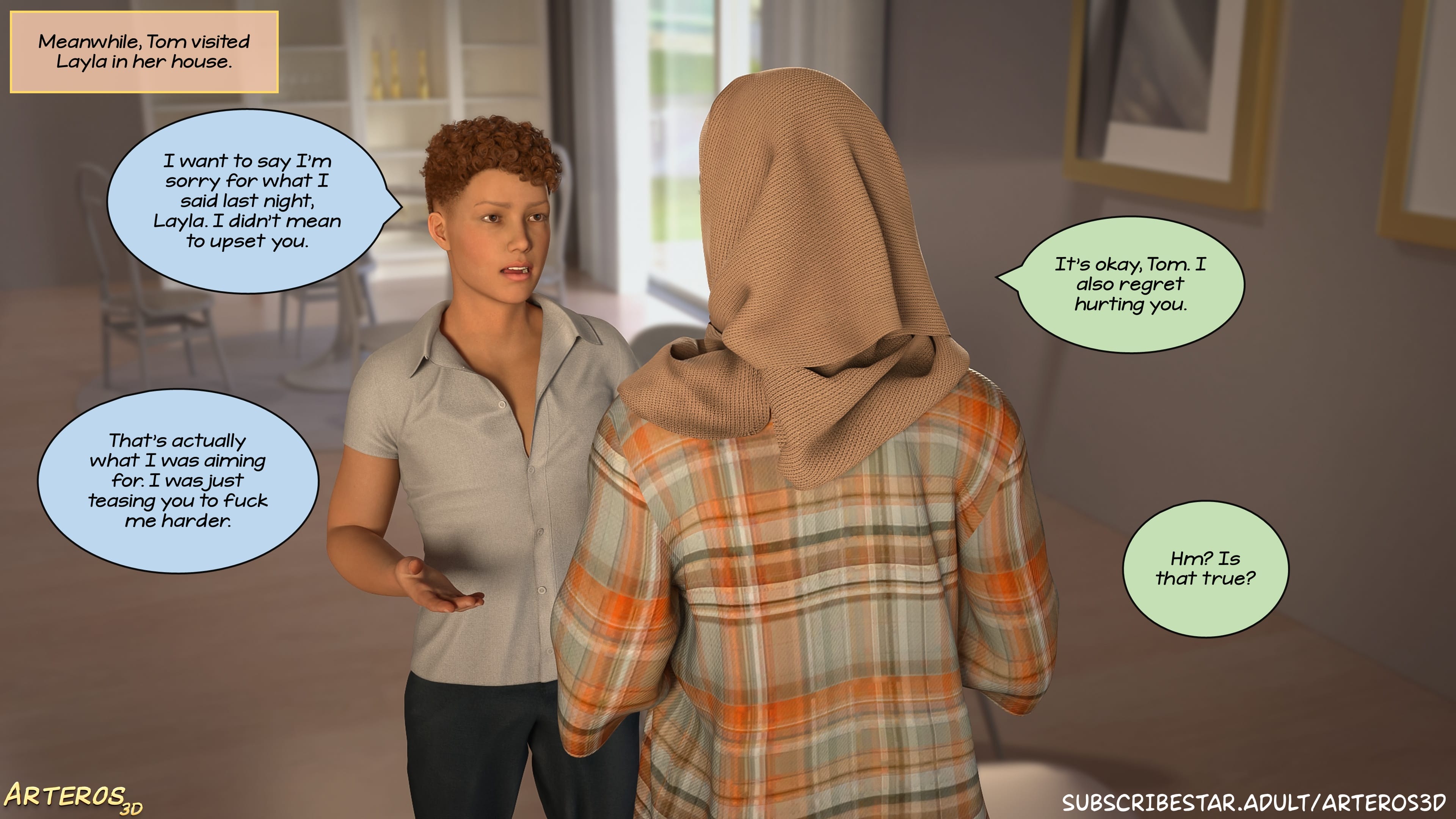 New Passion In Town [Arteros3D] 3 . New Passion In Town - Chapter 3 [Arteros3D] – page 18