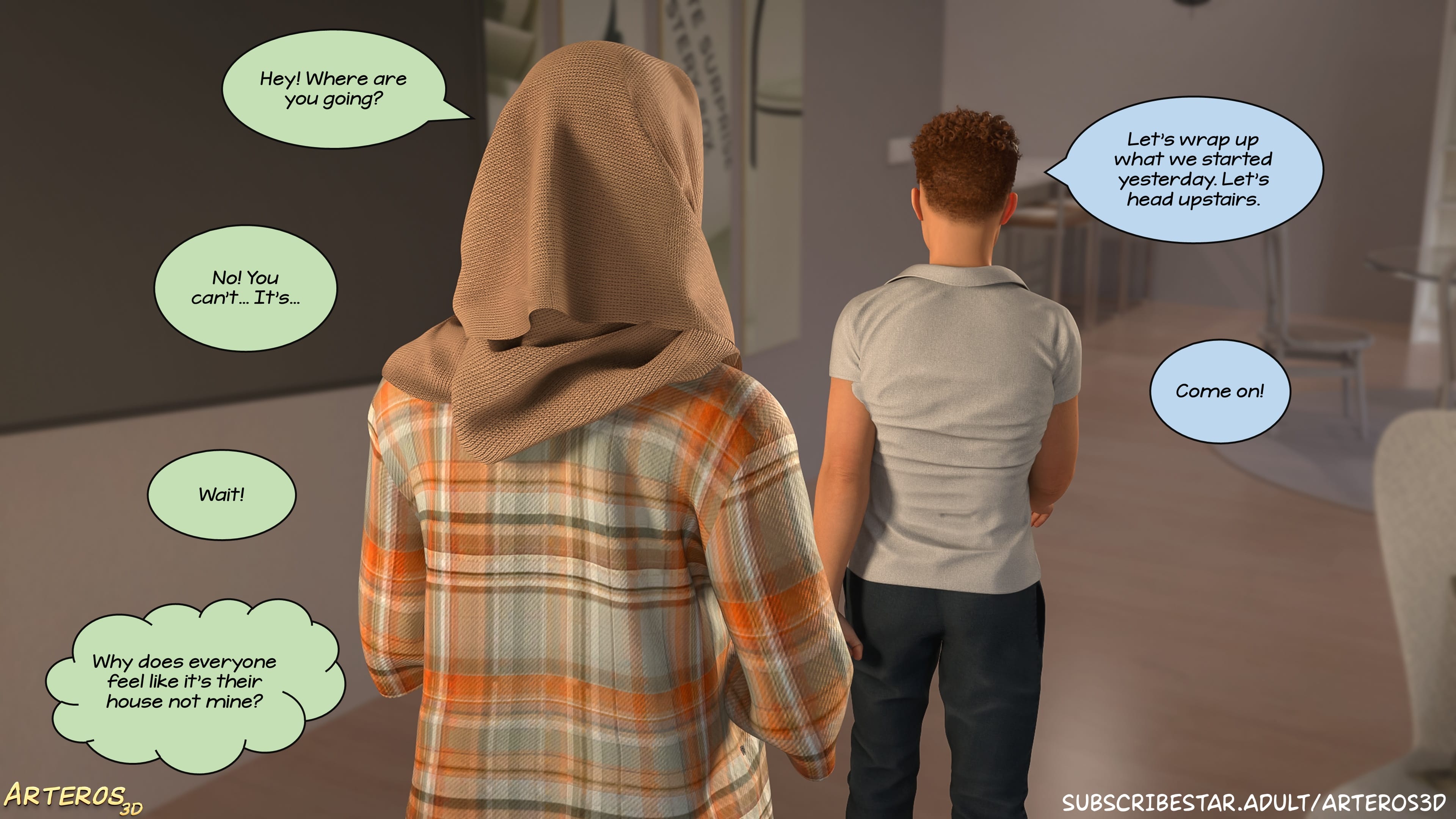 New Passion In Town [Arteros3D] 3 . New Passion In Town - Chapter 3 [Arteros3D] – page 20