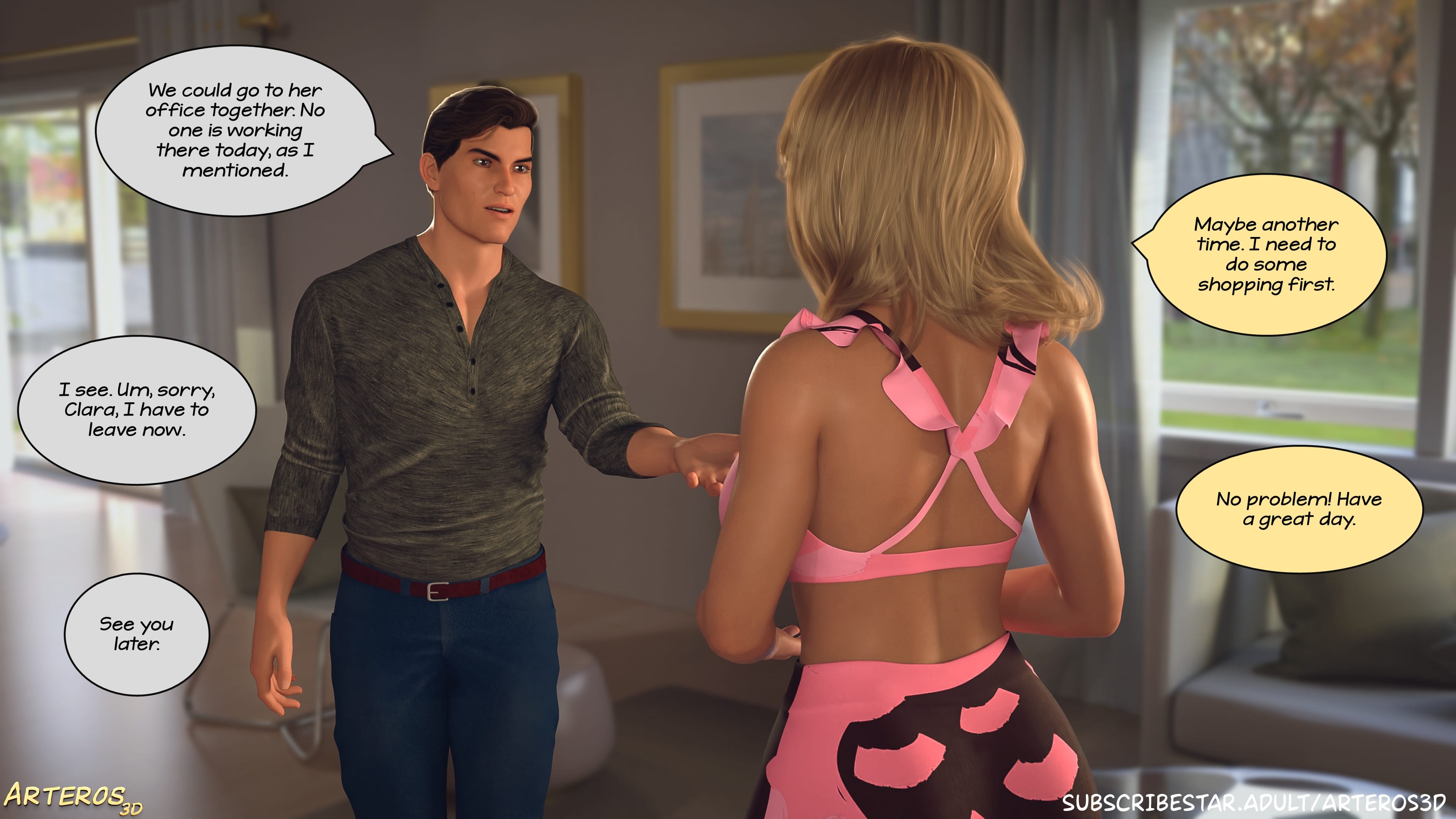 New Passion In Town [Arteros3D] 3 . New Passion In Town - Chapter 3 [Arteros3D] – page 5