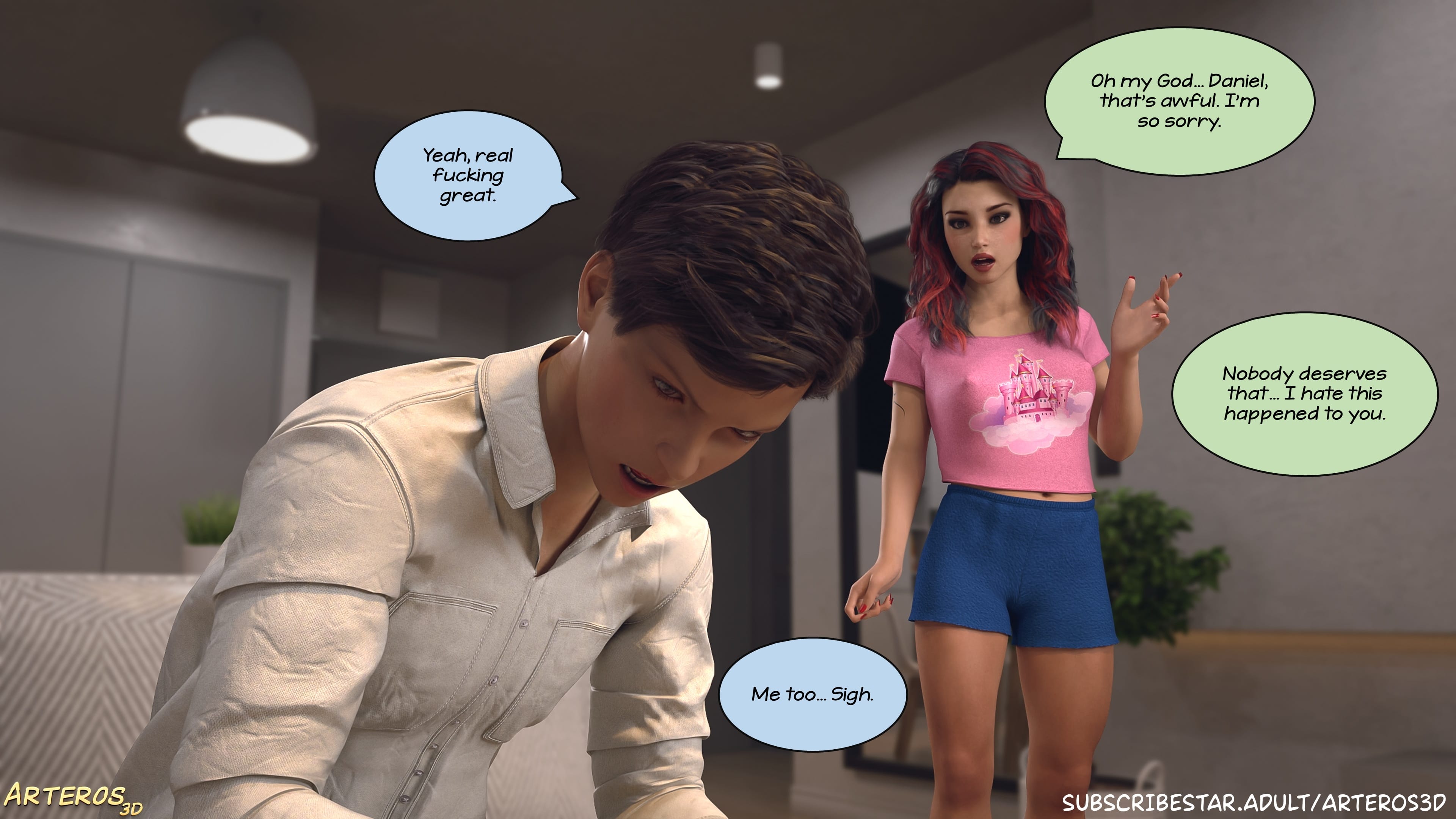 New Passion In Town [Arteros3D] 4 . New Passion In Town - Chapter 4 [Arteros3D] – page 134