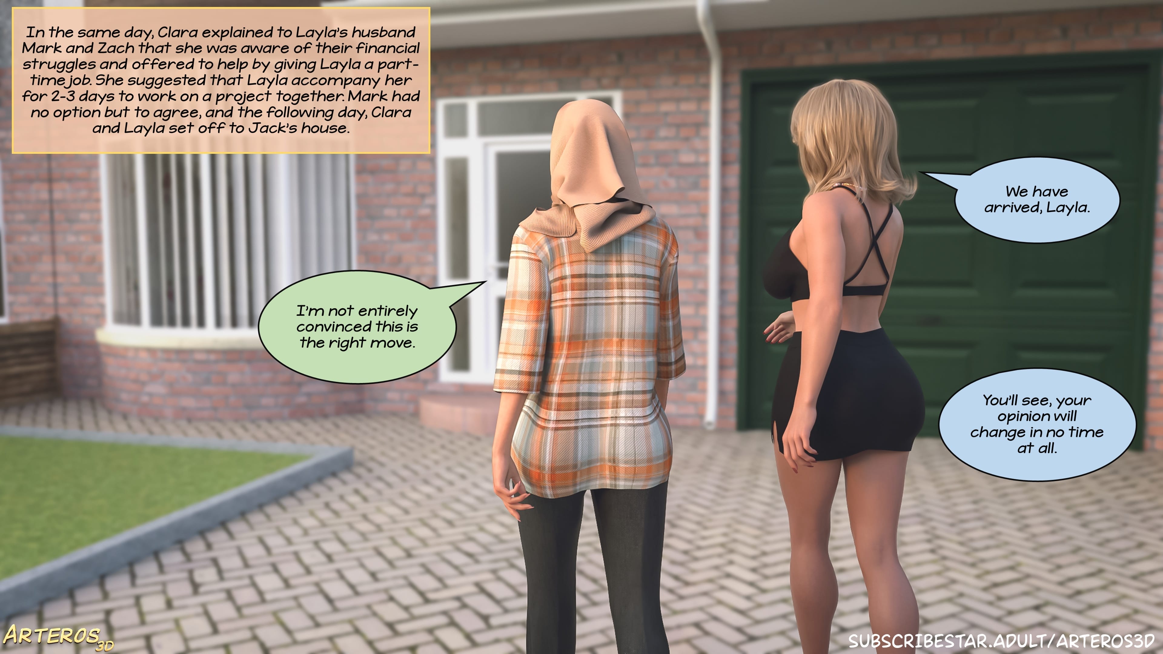 New Passion In Town [Arteros3D] 2 . New Passion In Town - Chapter 2 [Arteros3D] – page 11