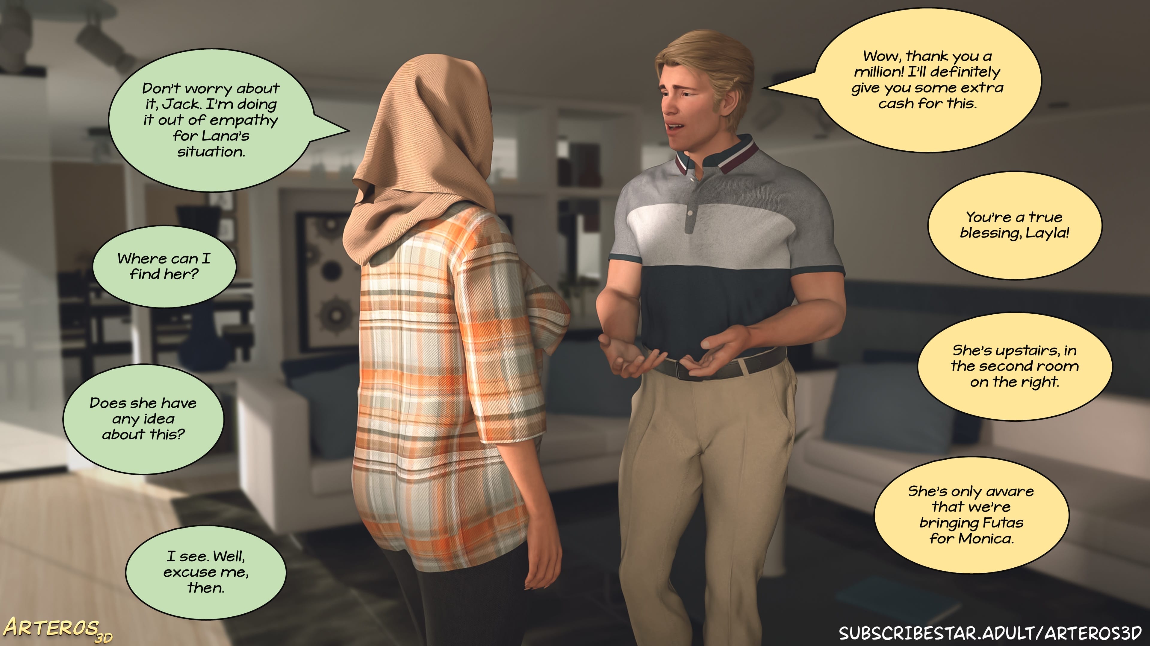 New Passion In Town [Arteros3D] 2 . New Passion In Town - Chapter 2 [Arteros3D] – page 15