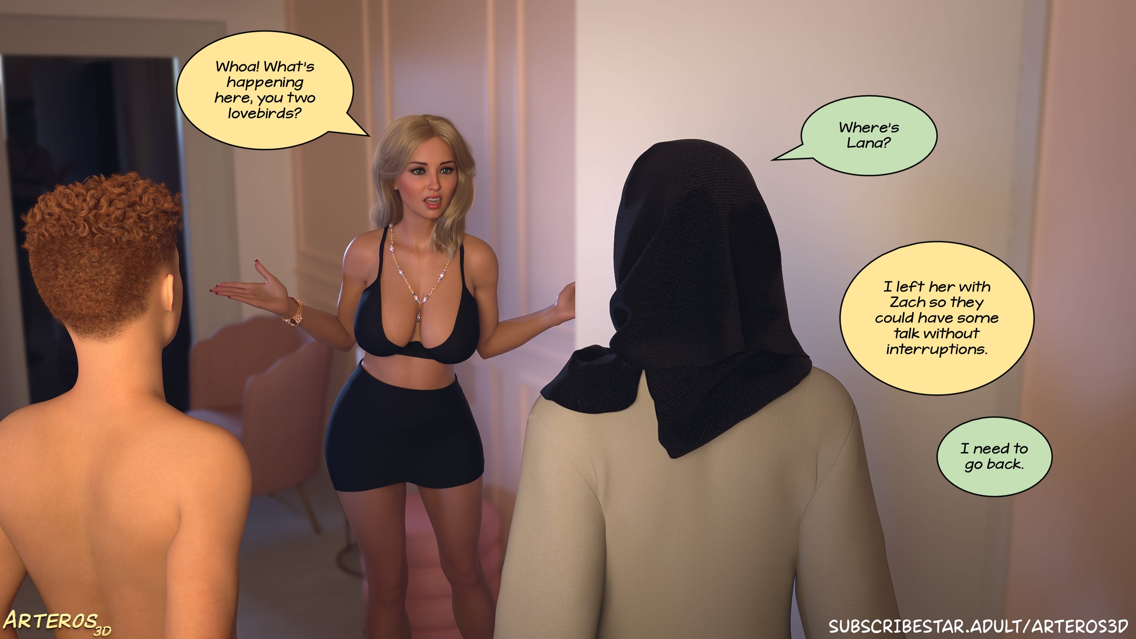 New Passion In Town [Arteros3D] 2 . New Passion In Town - Chapter 2 [Arteros3D] – page 349