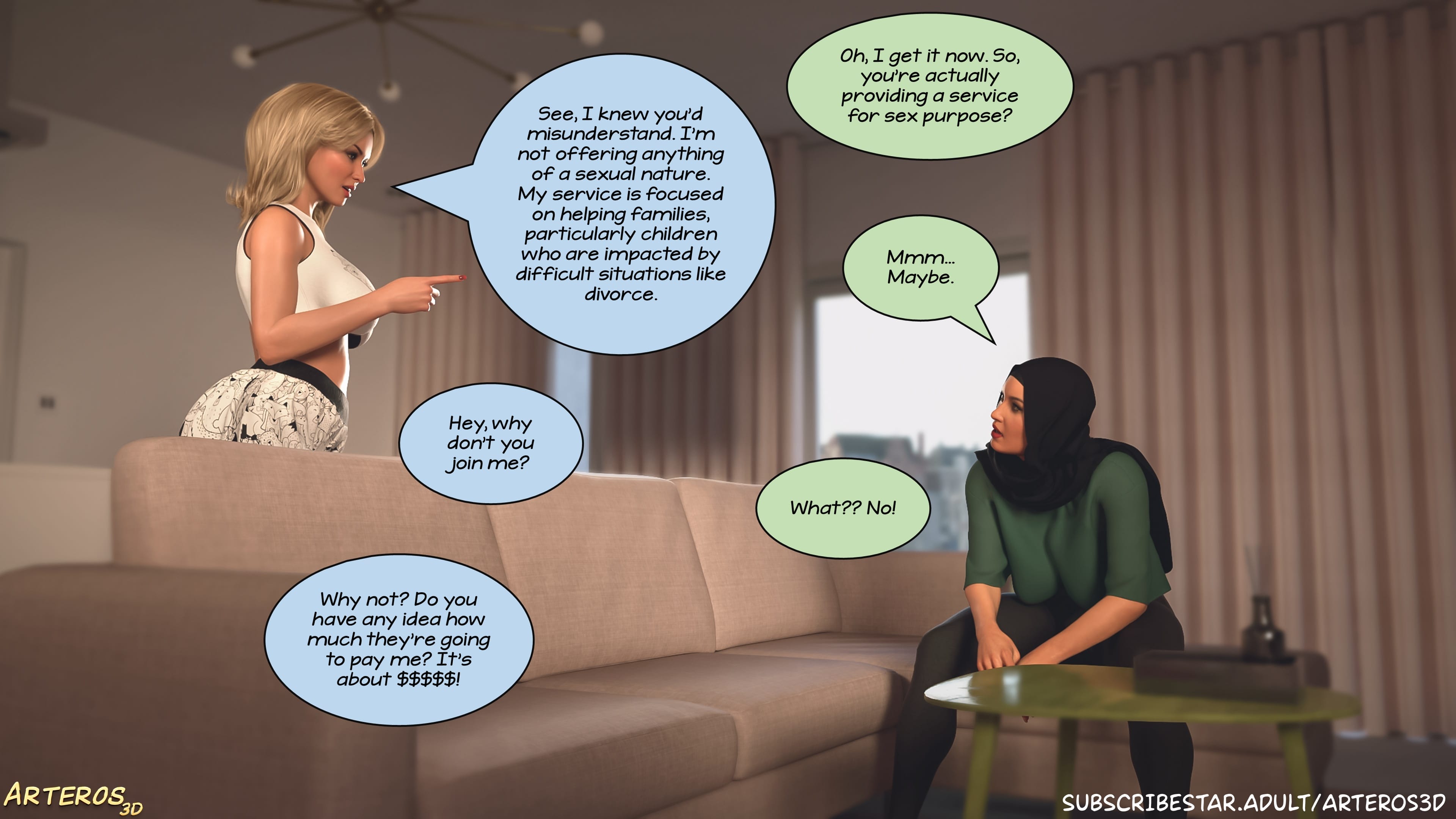 New Passion In Town [Arteros3D] 2 . New Passion In Town - Chapter 2 [Arteros3D] – page 8