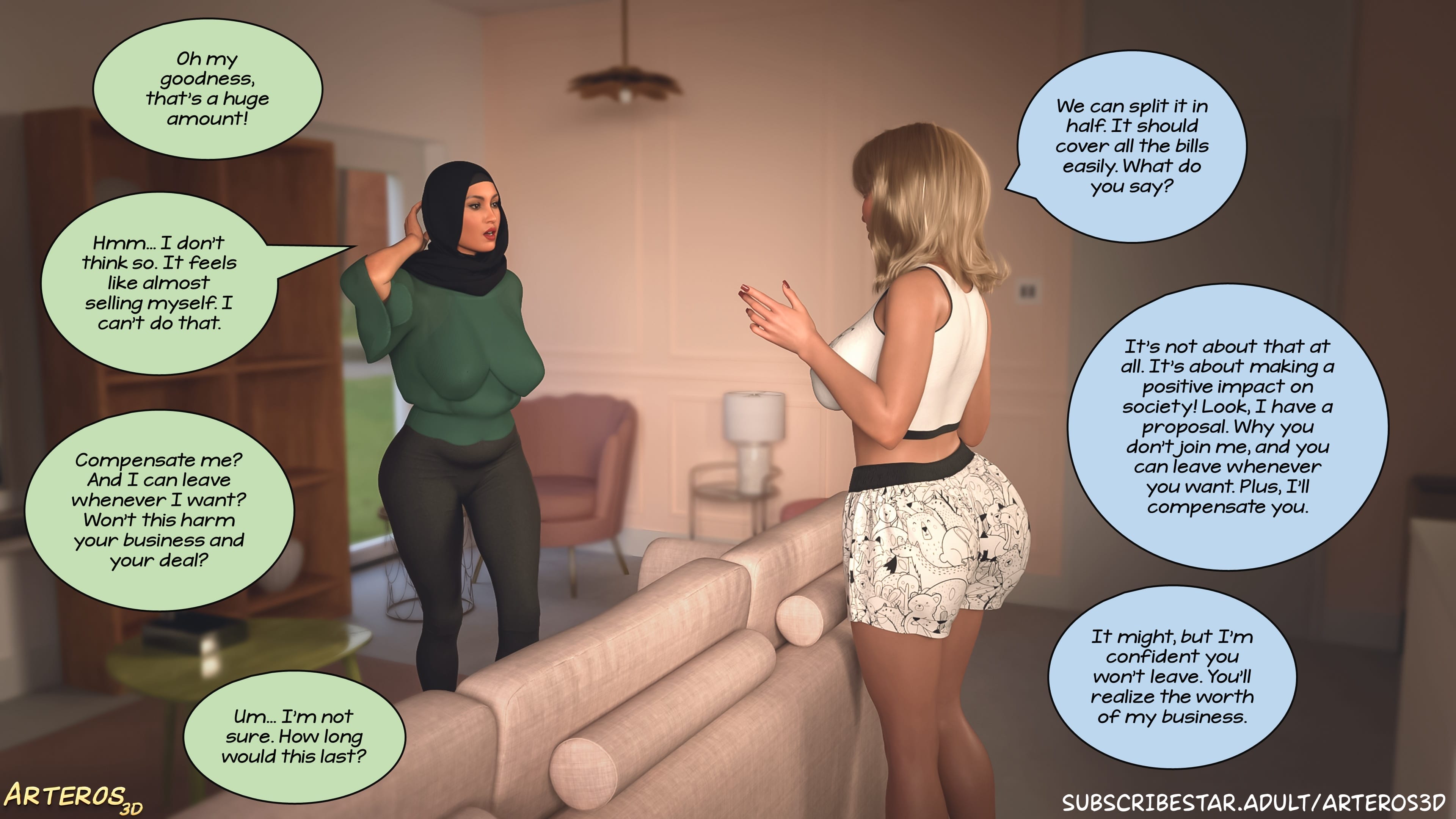 New Passion In Town [Arteros3D] 2 . New Passion In Town - Chapter 2 [Arteros3D] – page 9