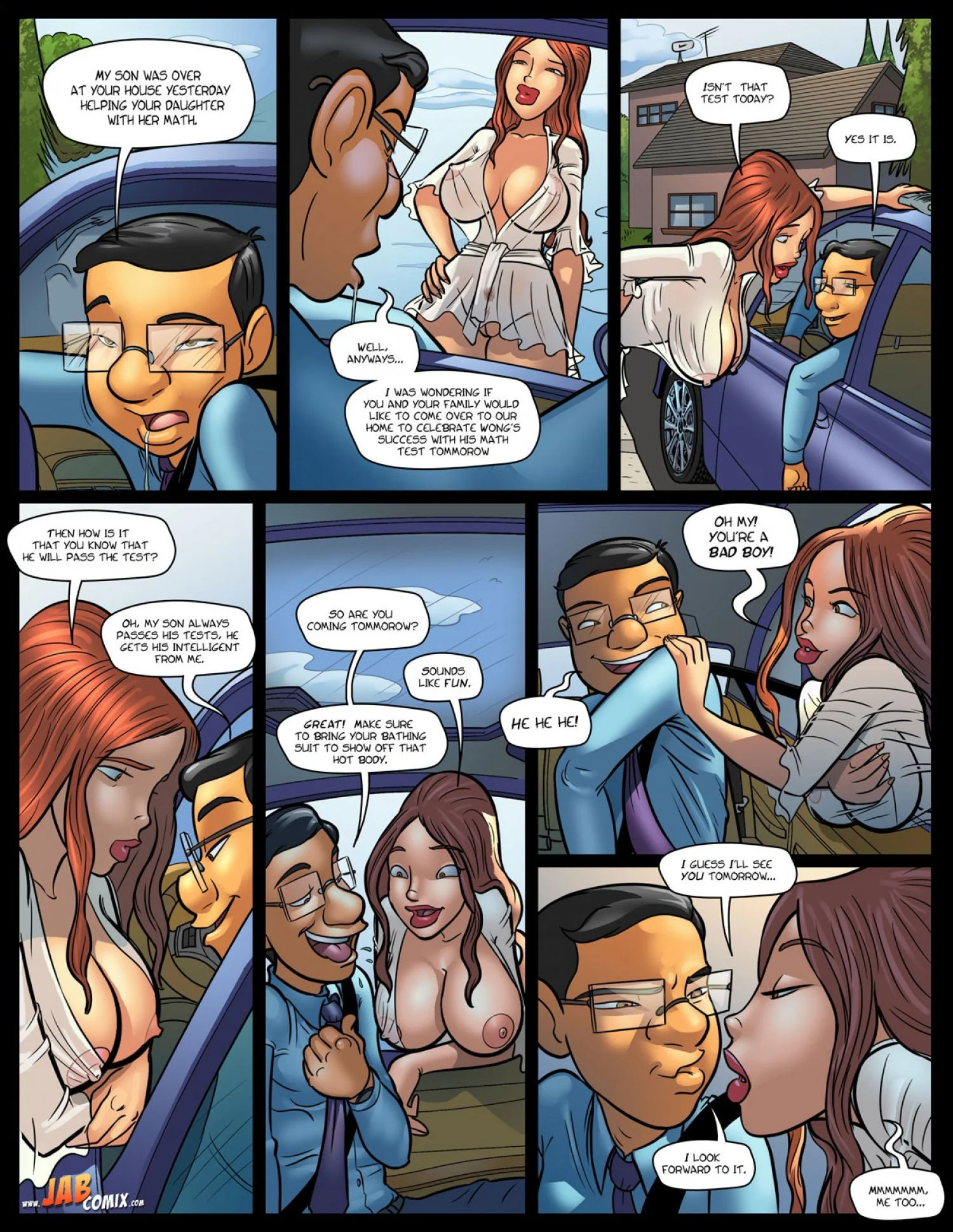 My Hot Ass Neighbor [JABComix] 4 . My Hot Ass Neighbor - Getting Ready - Chapter 4 [JABComix] – page 7