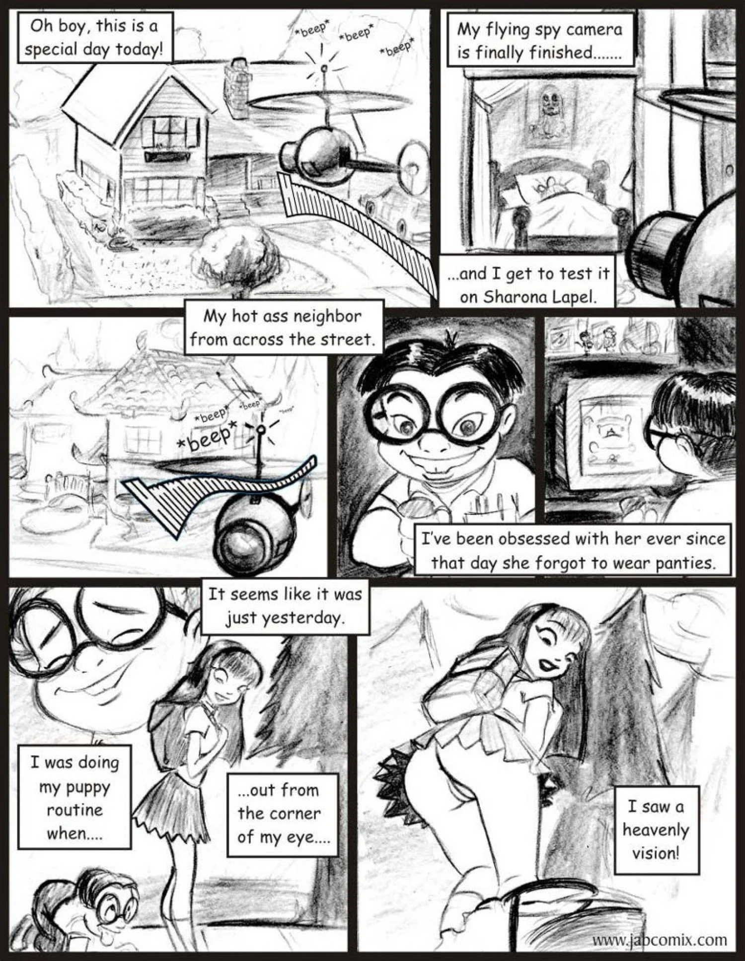 My Hot Ass Neighbor [JABComix] 1 . My Hot Ass Neighbor - The Girl Next Door - Chapter 1 [JABComix] – page 2