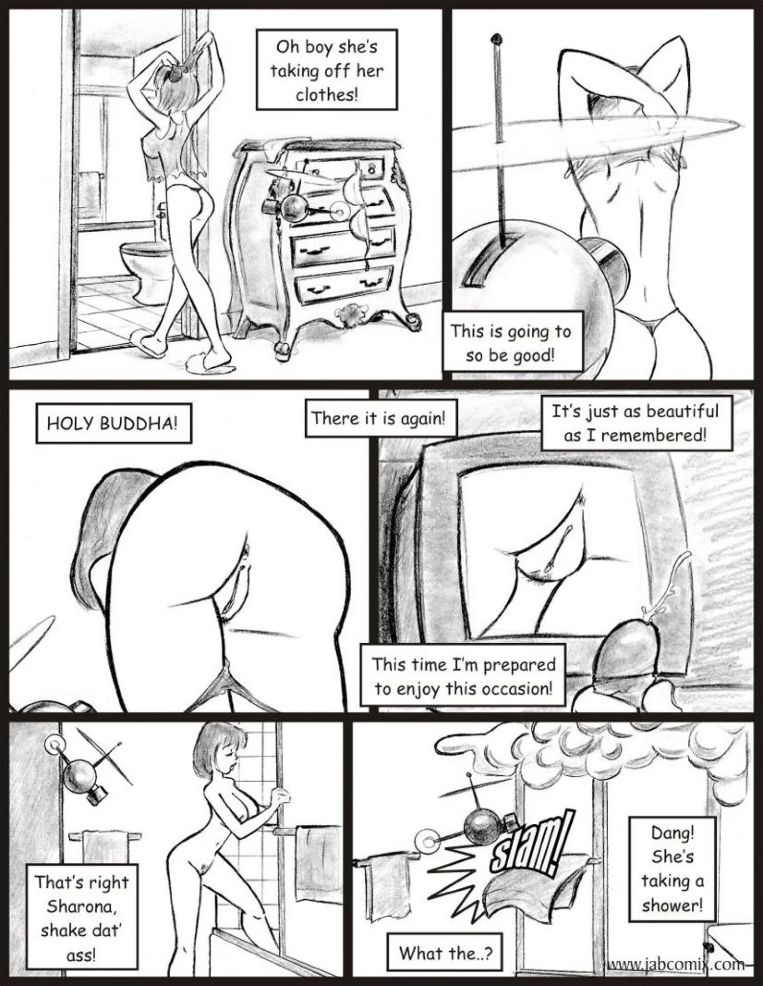 My Hot Ass Neighbor [JABComix] 1 . My Hot Ass Neighbor - The Girl Next Door - Chapter 1 [JABComix] – page 5