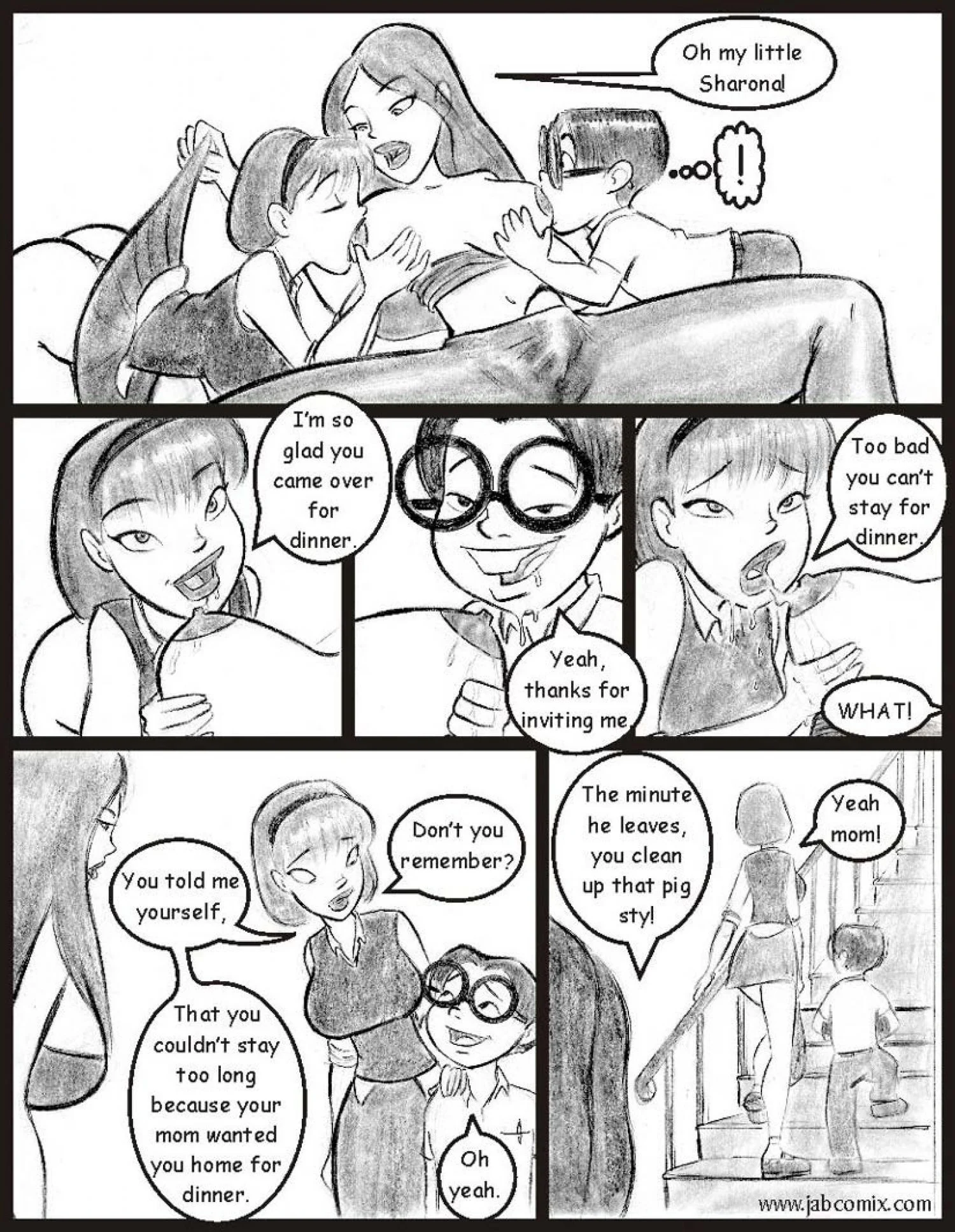 My Hot Ass Neighbor [JABComix] 2 . My Hot Ass Neighbor - Tutoring - Chapter 2 [JABComix] – page 5
