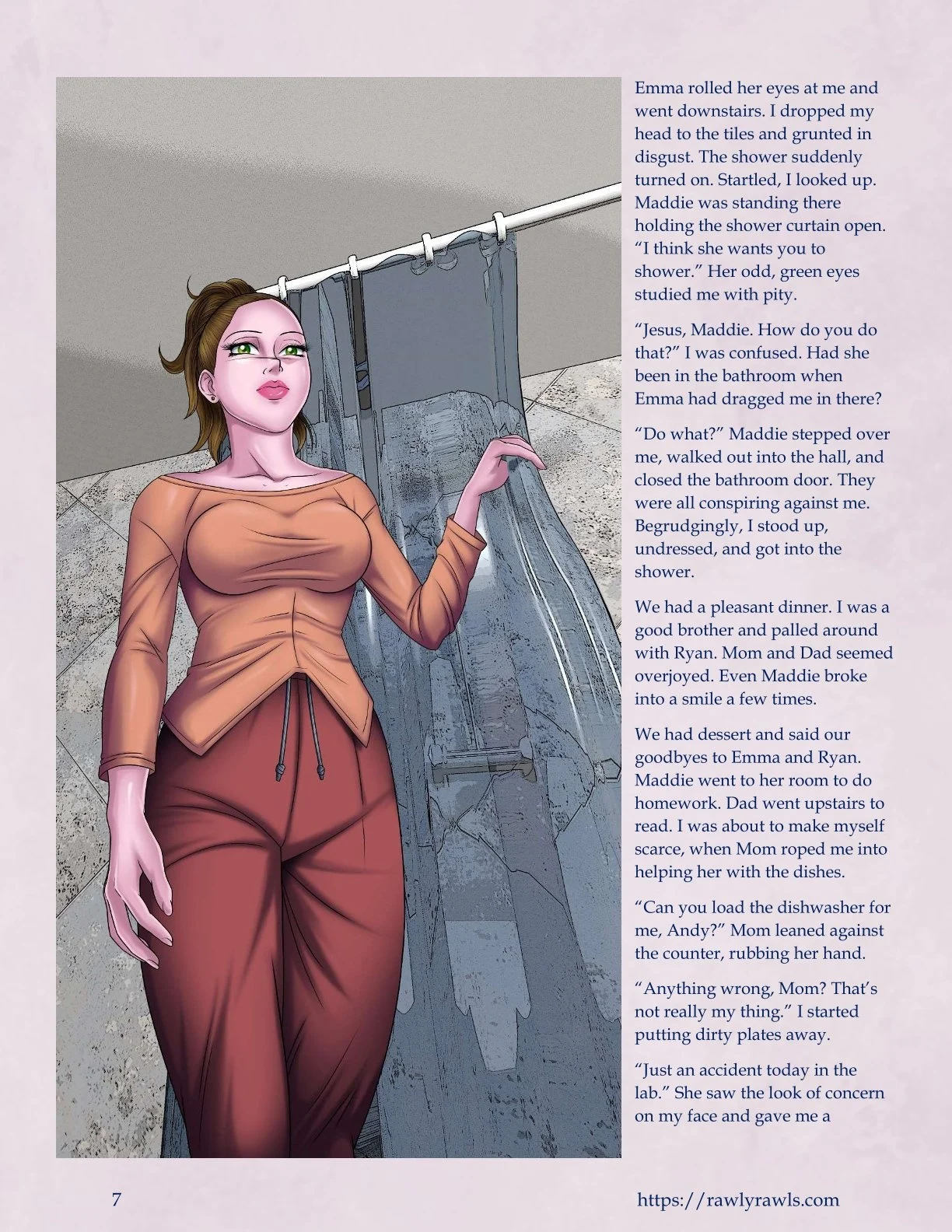 My Mother's Secret Identity [Adun | Danny Sulca , RawlyRawls] 1 . My Mother's Secret Identity - Chapter 1 [Adun - Danny Sulca , RawlyRawls] – page 7