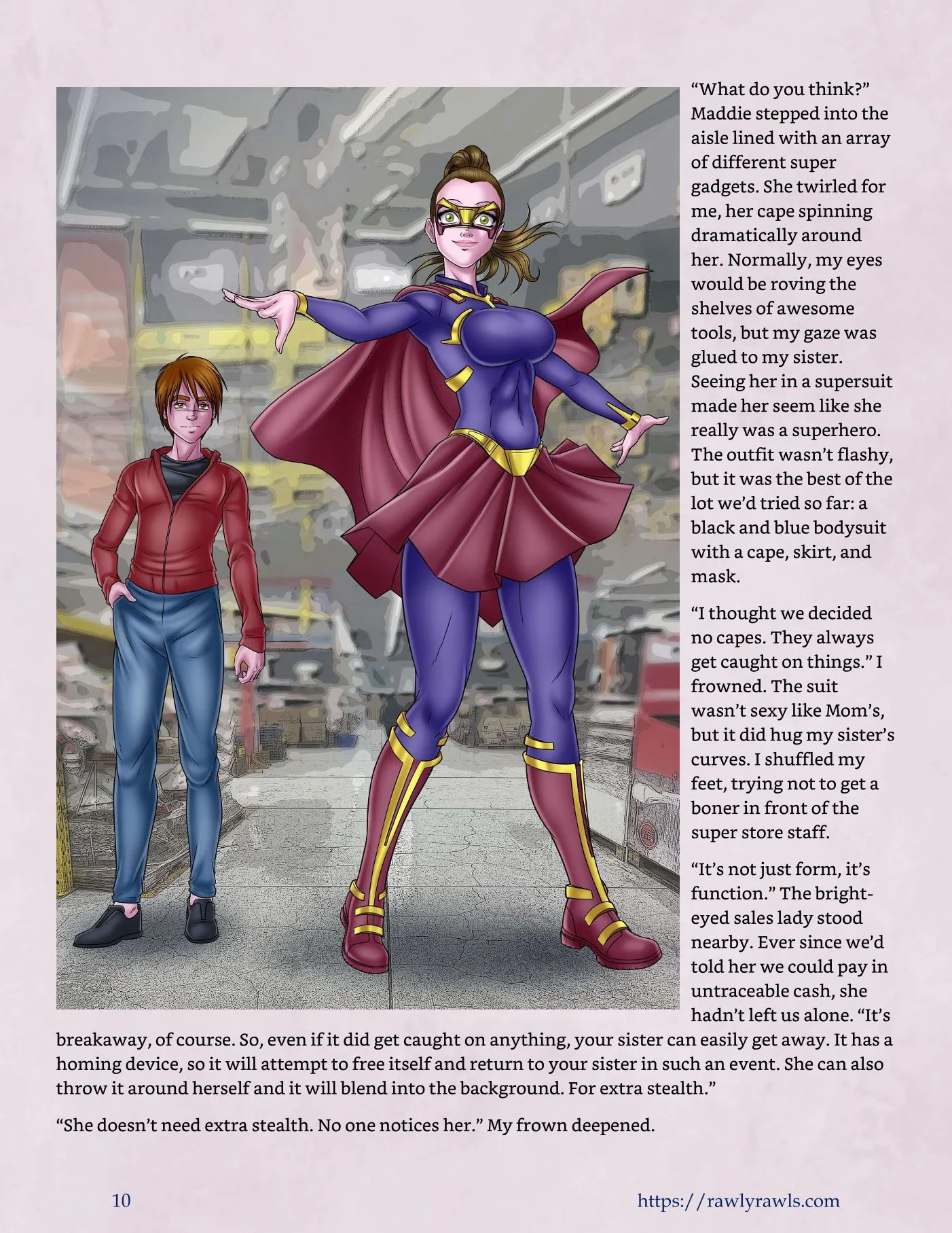 My Mother's Secret Identity [Adun | Danny Sulca , RawlyRawls] 9 . My Mother's Secret Identity - Chapter 9 [Adun | Danny Sulca , RawlyRawls] – page 10