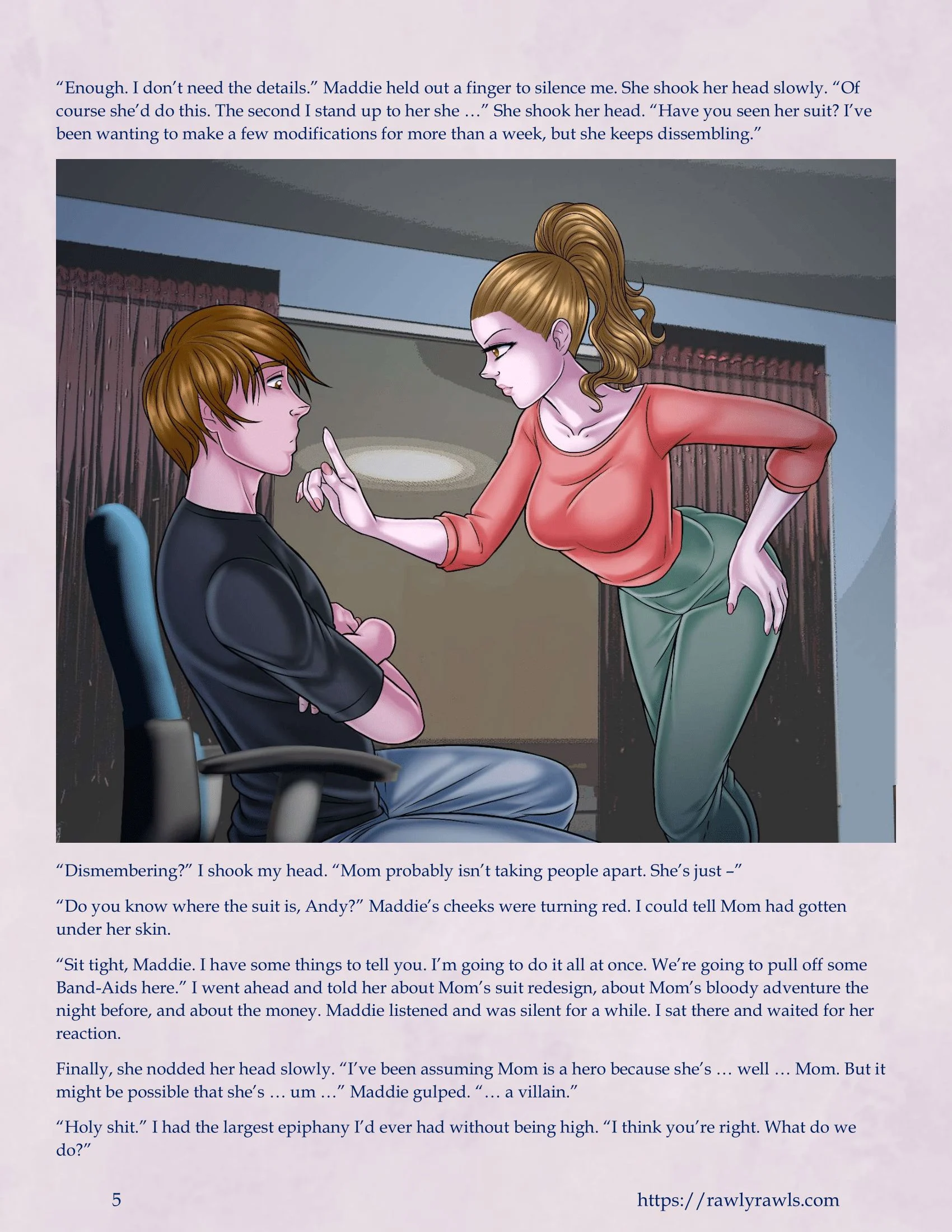 My Mother's Secret Identity [Adun | Danny Sulca , RawlyRawls] 8 . My Mother's Secret Identity - Chapter 8 [Adun | Danny Sulca , RawlyRawls] – page 5