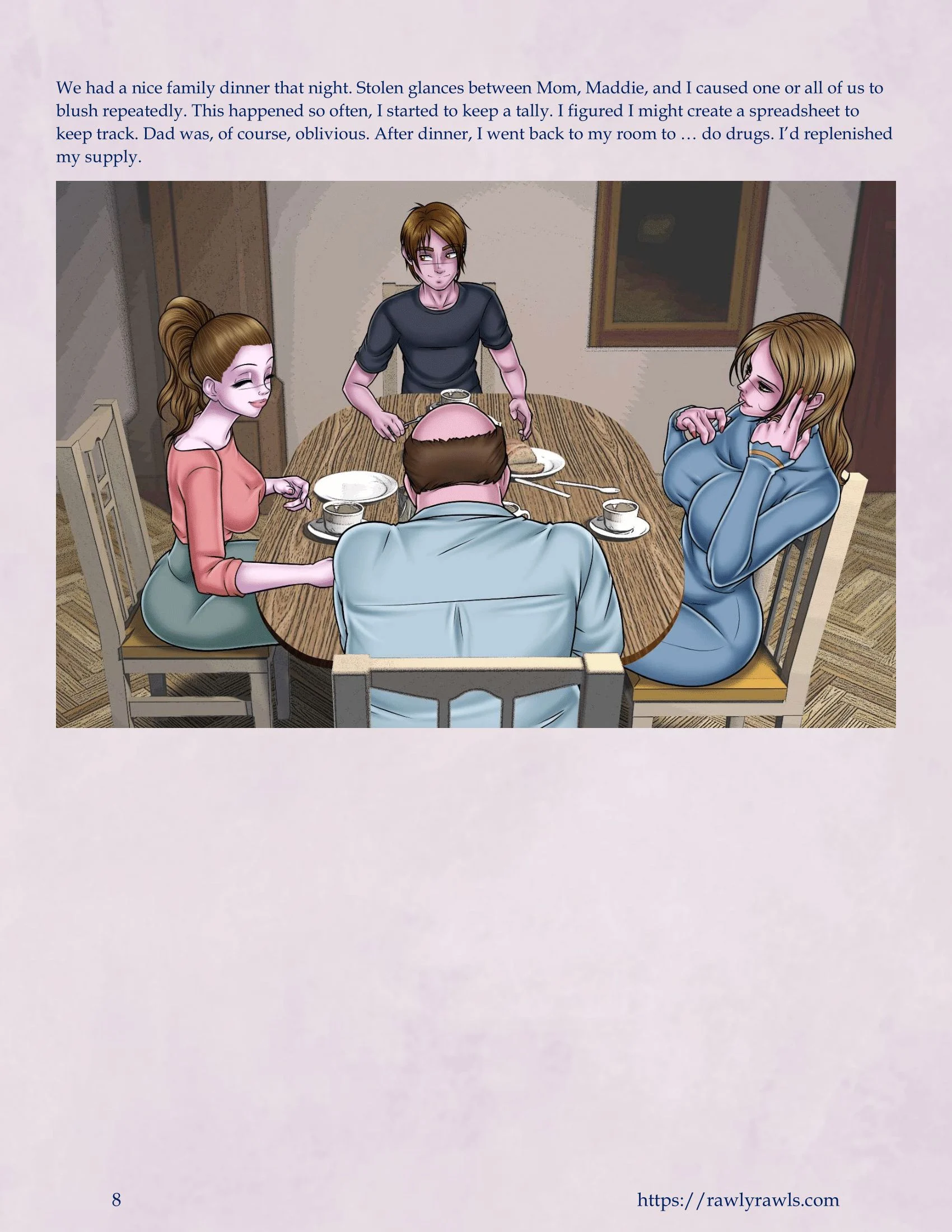 My Mother's Secret Identity [Adun | Danny Sulca , RawlyRawls] 8 . My Mother's Secret Identity - Chapter 8 [Adun | Danny Sulca , RawlyRawls] – page 8