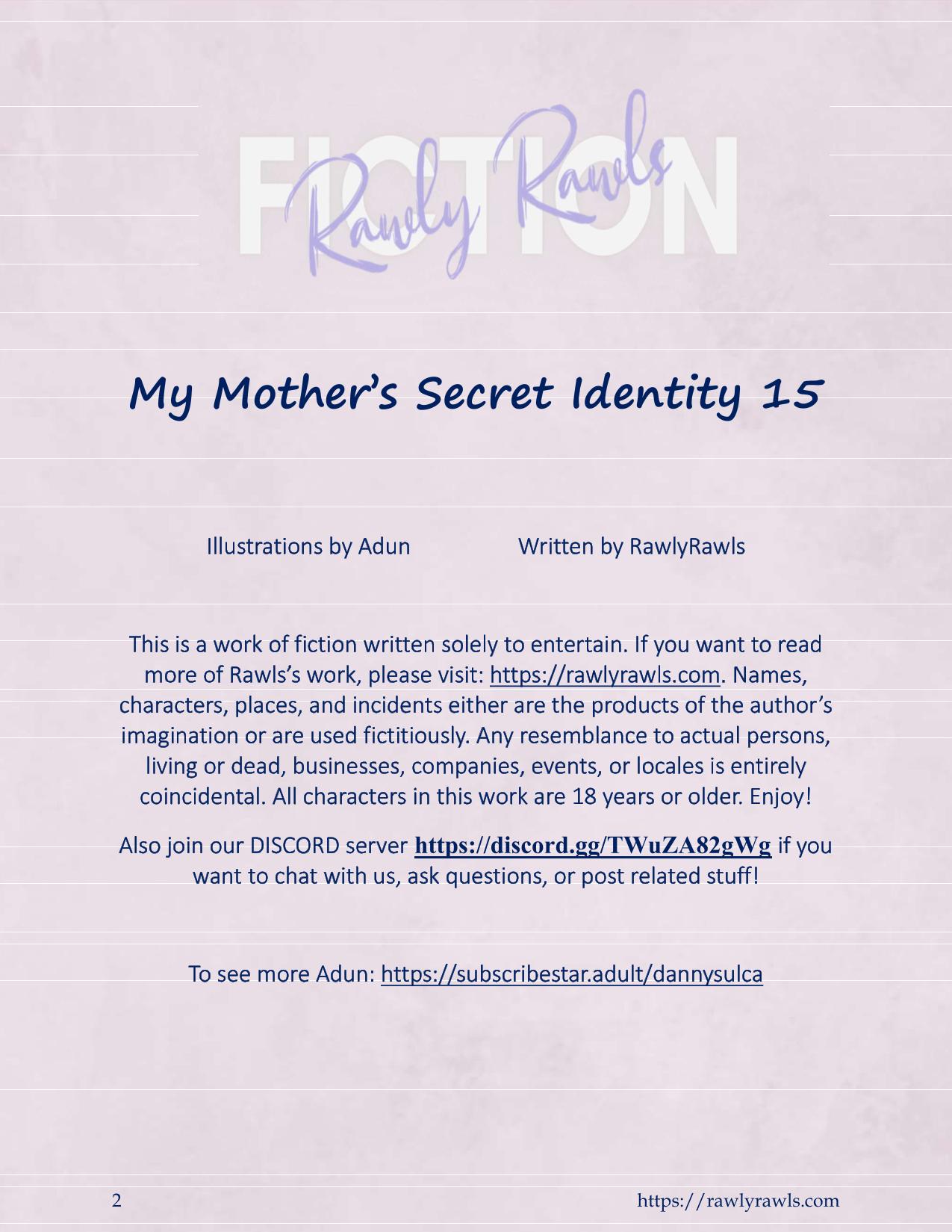 My Mother's Secret Identity [Adun | Danny Sulca , RawlyRawls] 15 . My Mother's Secret Identity - Chapter 15 [Adun , RawlyRawls] – page 2
