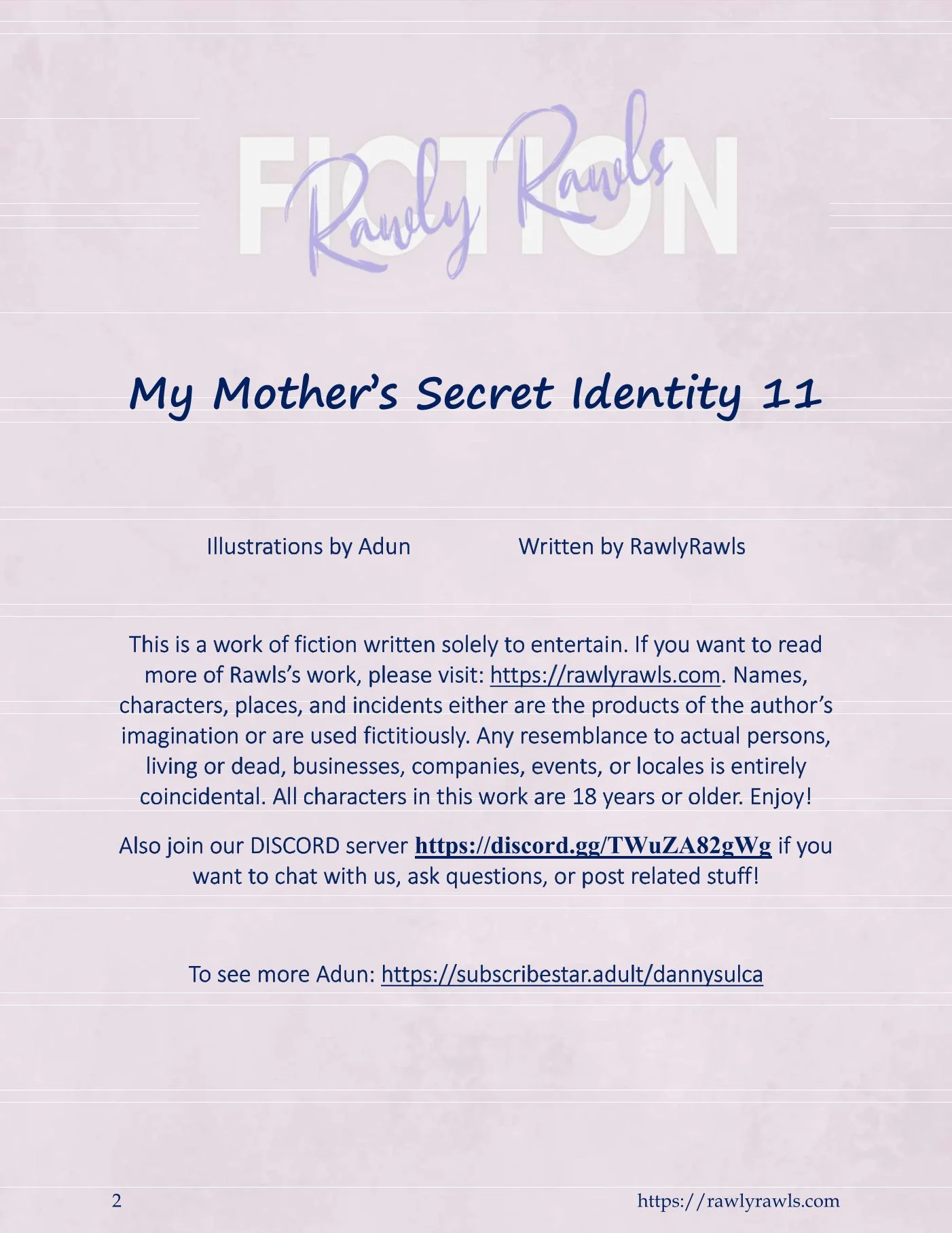 My Mother's Secret Identity [Adun | Danny Sulca , RawlyRawls] 11 . My Mother's Secret Identity - Chapter 11 [Adun | Danny Sulca , RawlyRawls] – page 2