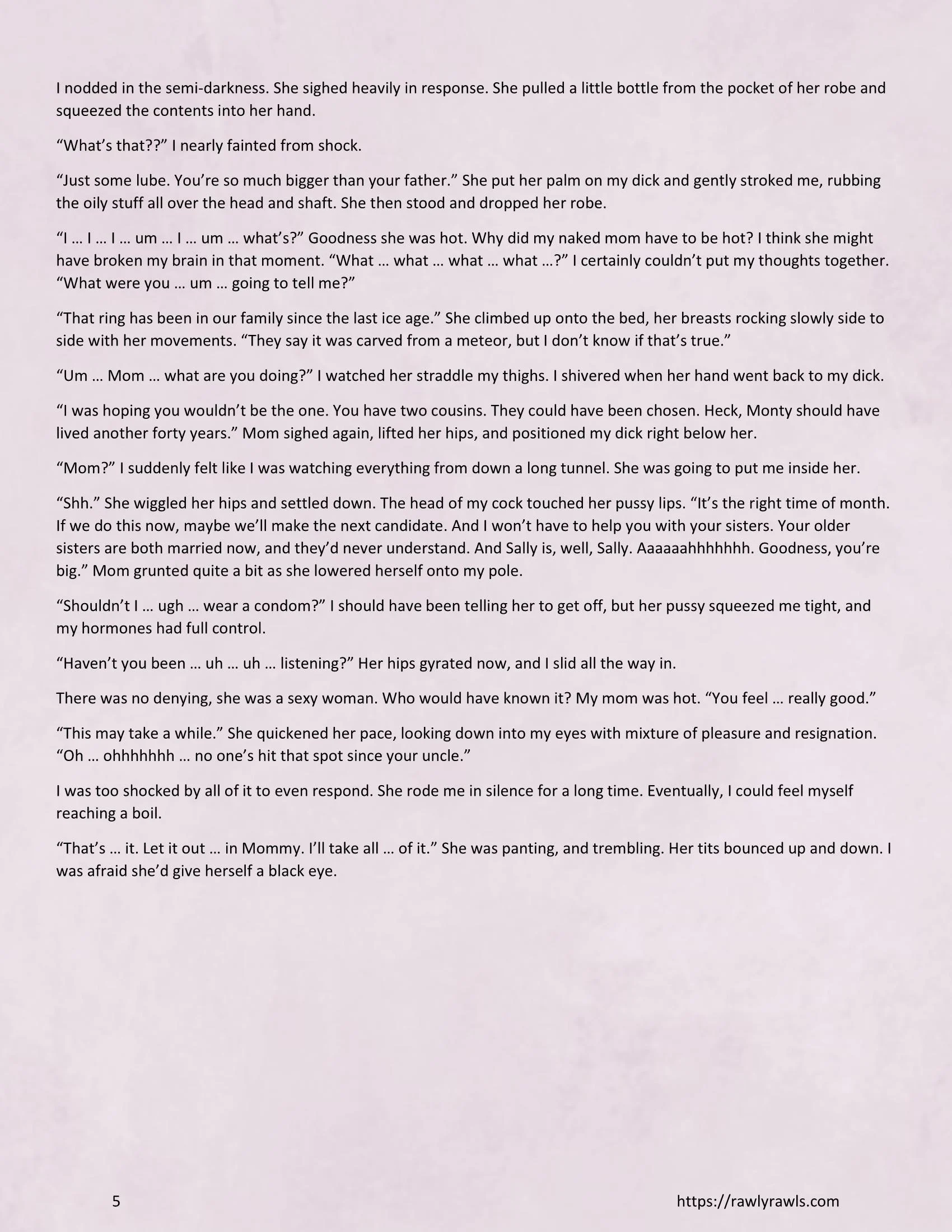 The Pleistocene Ring [Disarten] 1 . The Pleistocene Ring - Chapter 1 [Disarten] – page 5