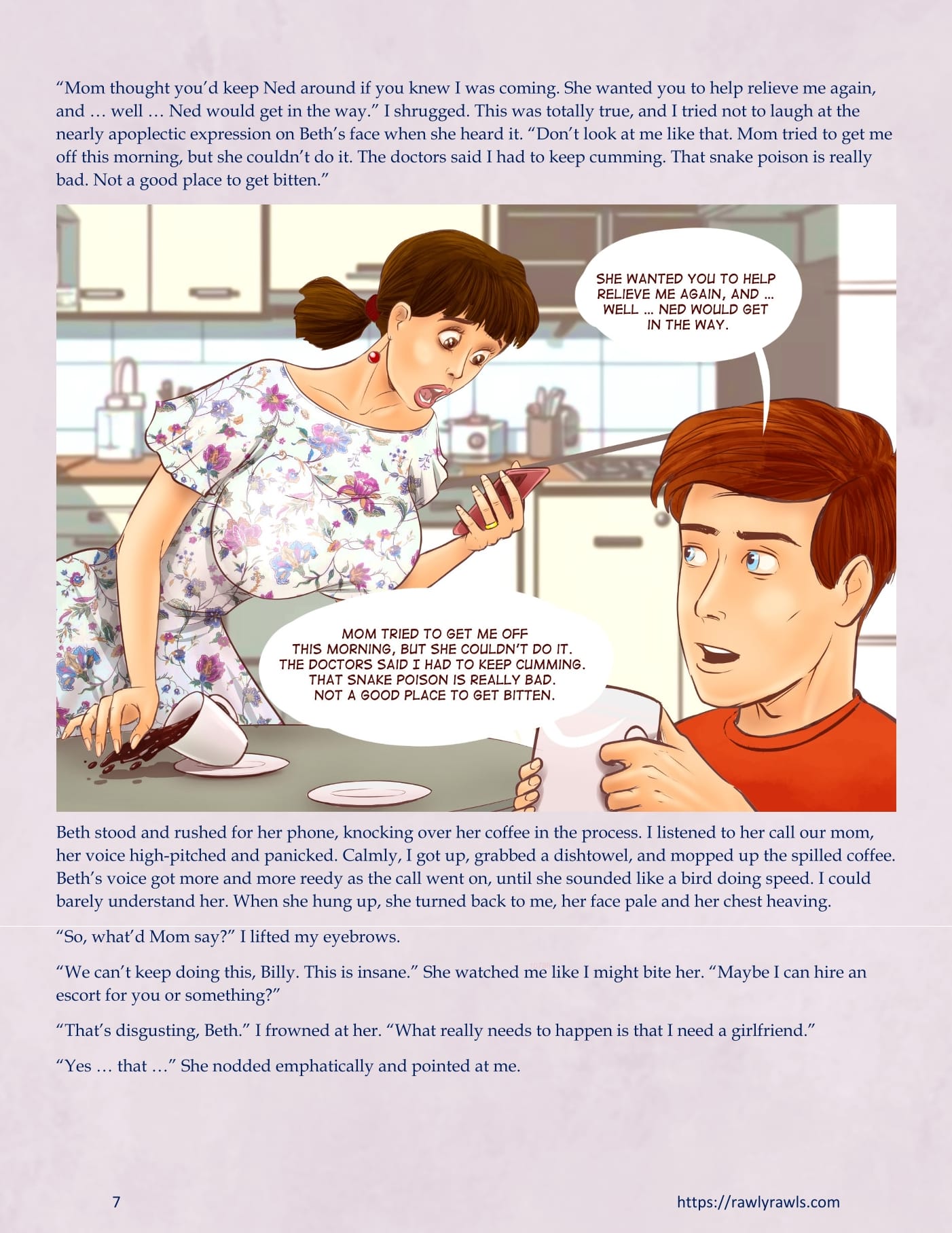 The Pleistocene Ring [Disarten] 11 . The Pleistocene Ring - Chapter 11 [Disarten , RawlyRawls] – page 7