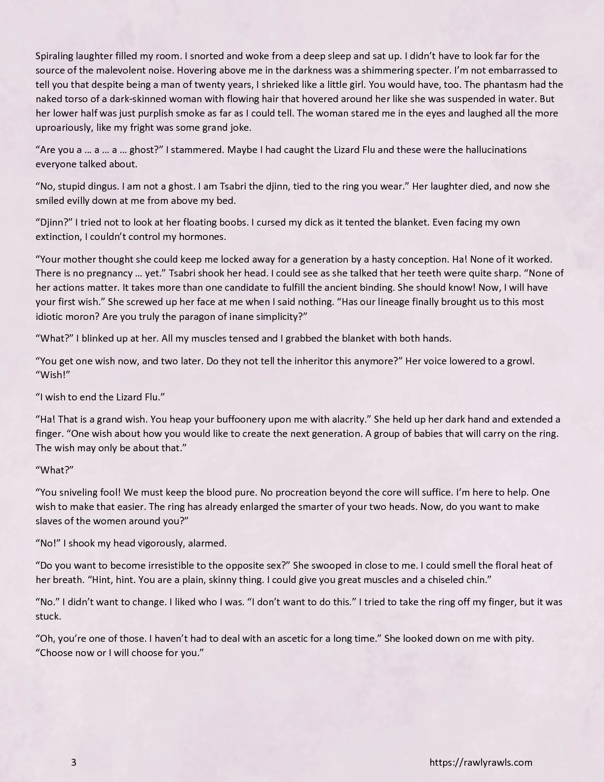 The Pleistocene Ring [Disarten] 2 . The Pleistocene Ring - Chapter 2 [Disarten] – page 3