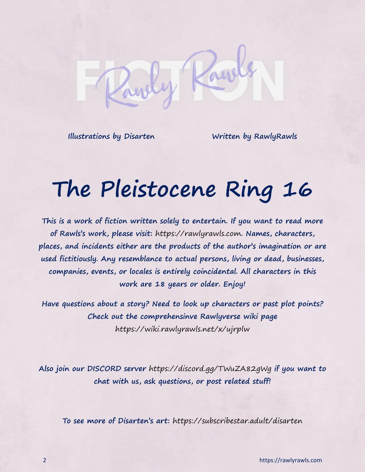 The Pleistocene Ring [Disarten] 16 . The Pleistocene Ring - Chapter 16 [Disarten] – page 2