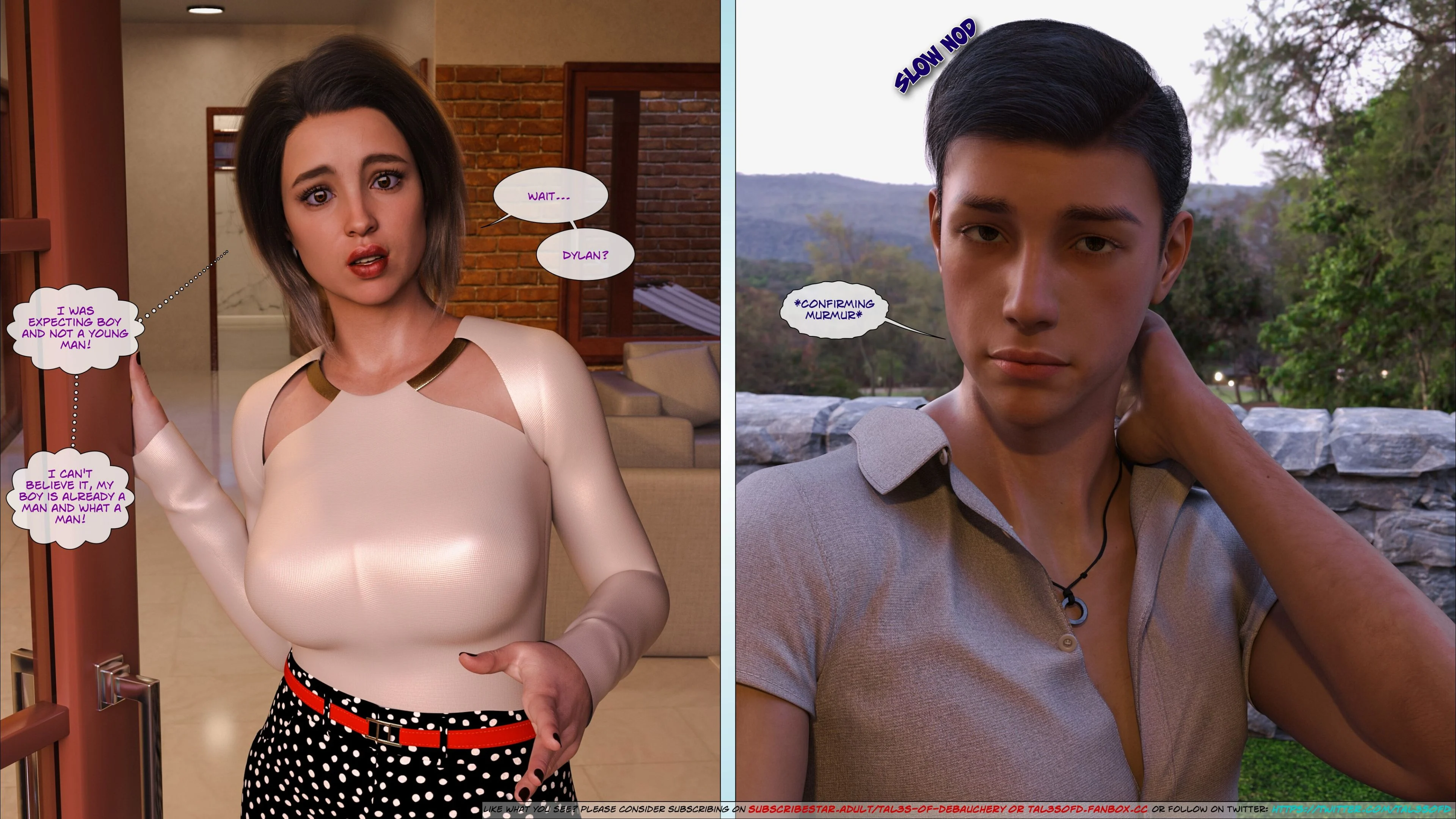 A Mothers Shame [Tal3s of Debauchery] 1 . A Mothers Shame - Chapter 1 [Tal3s of Debauchery] – page 9
